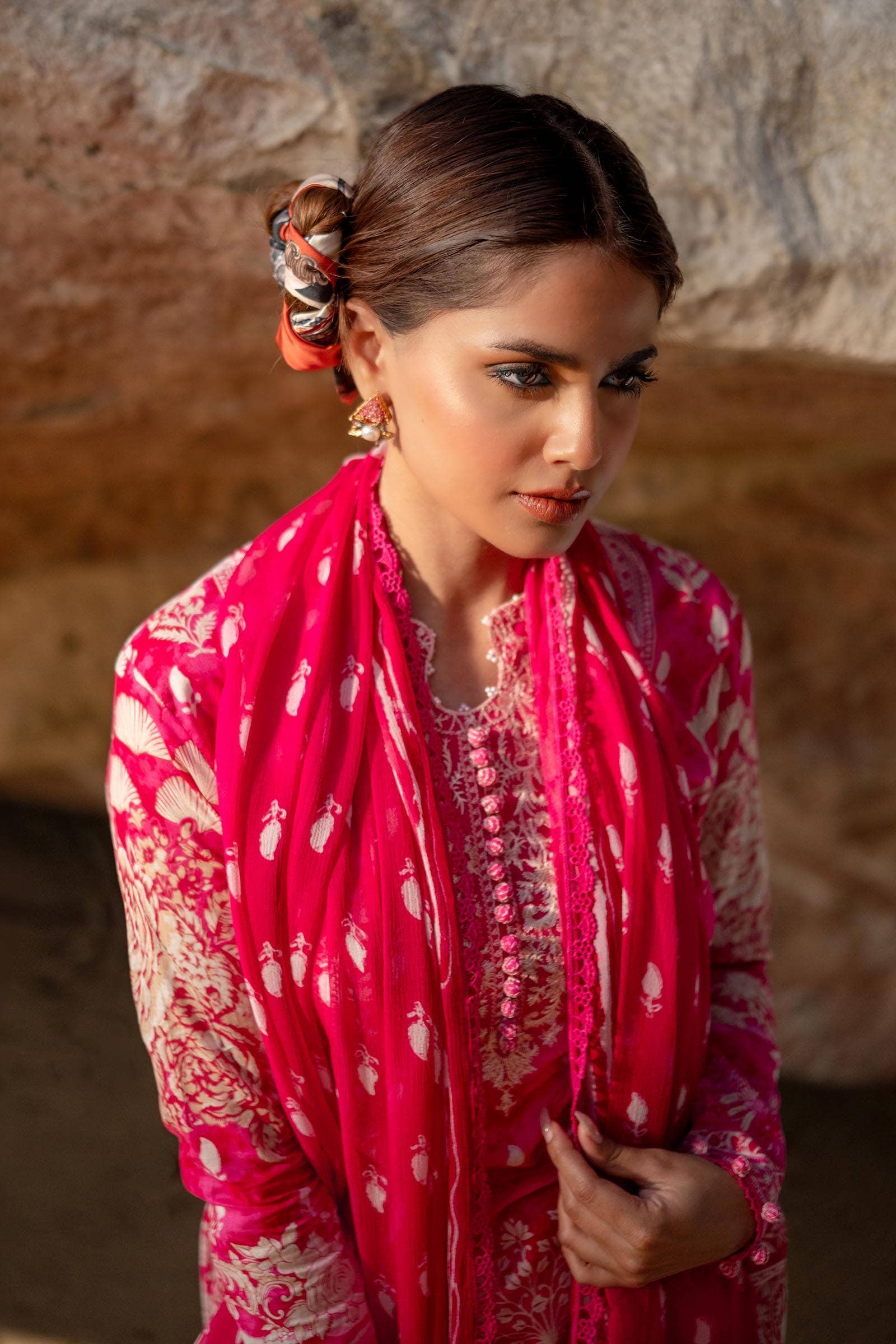 Sana Safinaz | Mahay Spring 24 | H241-005A-3CI - Aqsa Fabrics