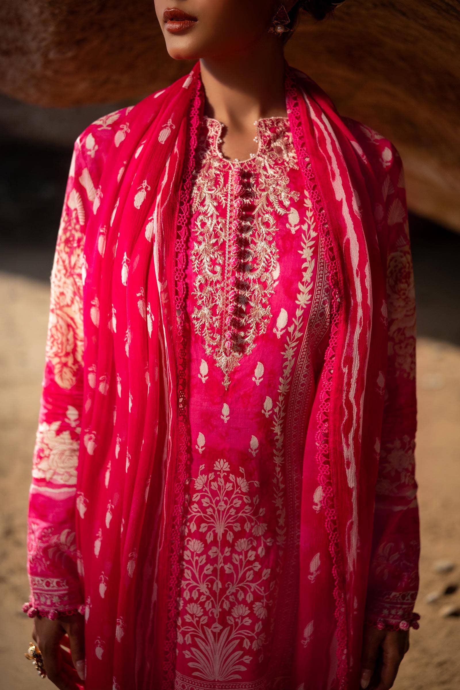 Sana Safinaz | Mahay Spring 24 | H241-005A-3CI - Aqsa Fabrics