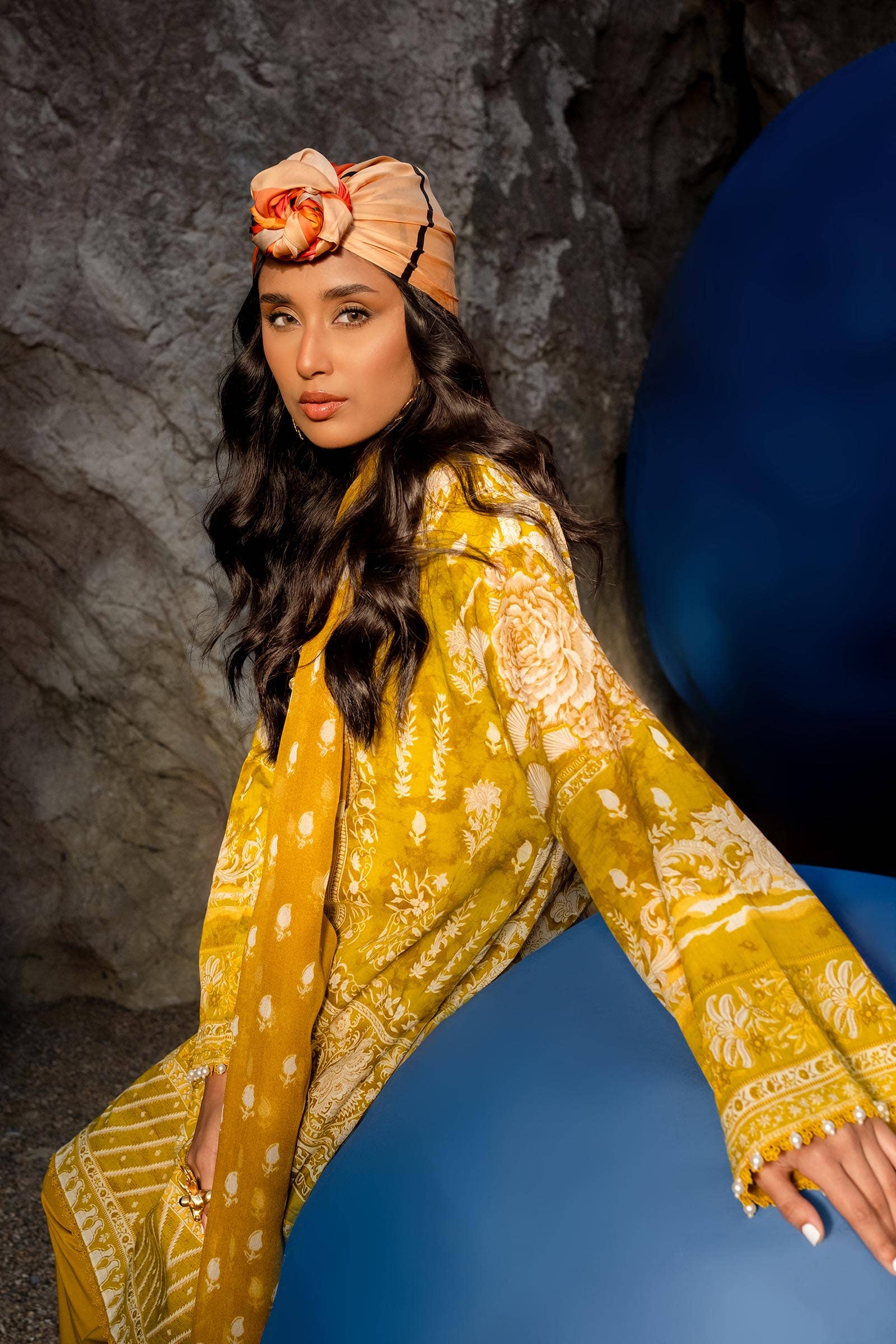 Sana Safinaz | Mahay Spring 24 | H241-005B-3CI - Aqsa Fabrics