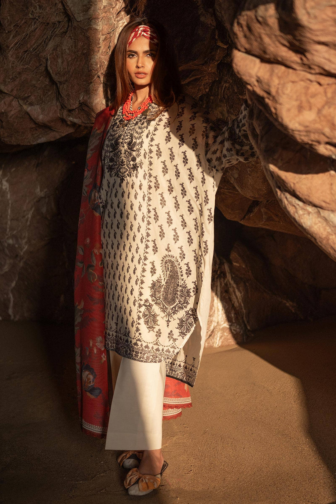 Sana Safinaz | Mahay Spring 24 | H241-006A-2BS - Aqsa Fabrics