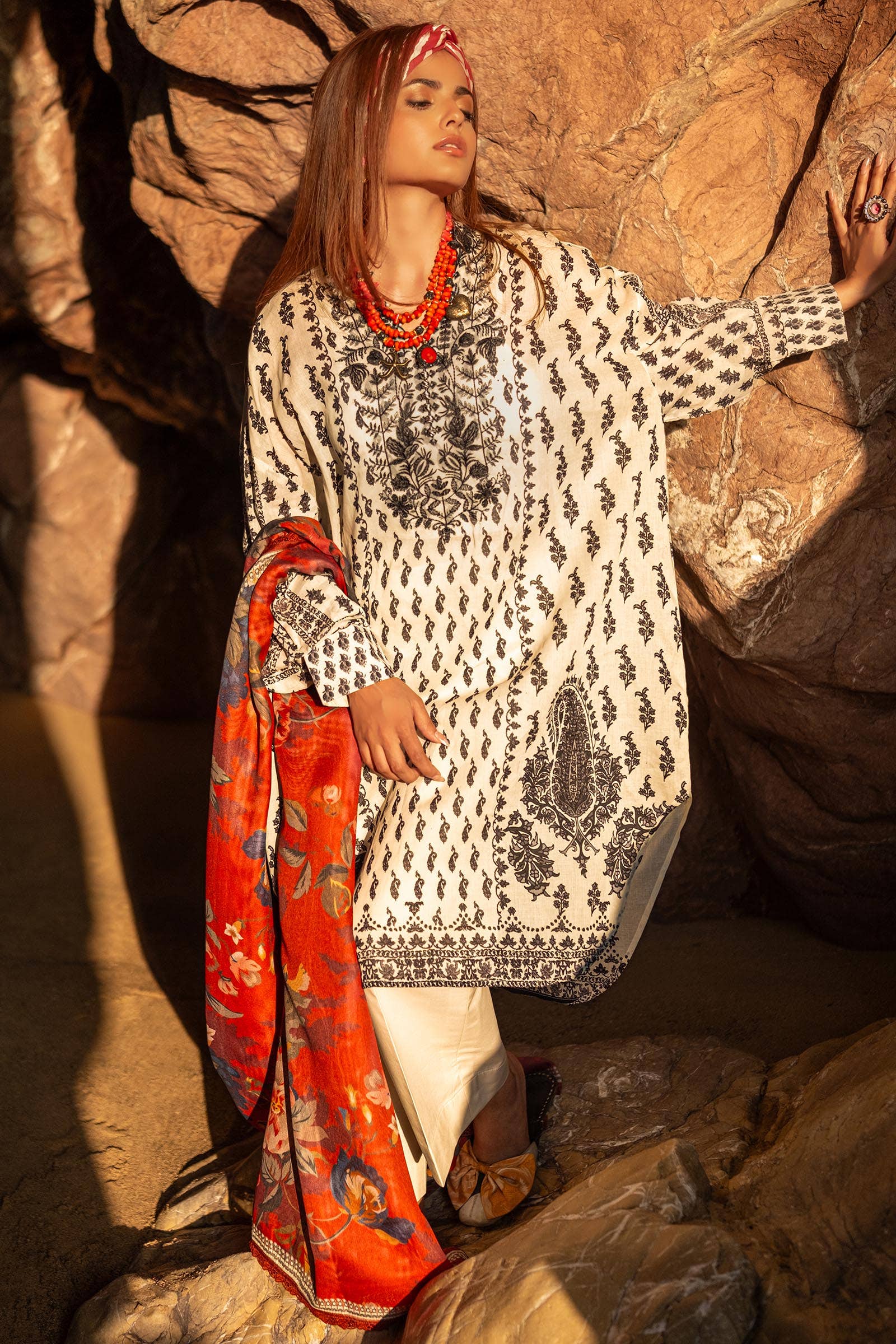 Sana Safinaz | Mahay Spring 24 | H241-006A-2BS - Aqsa Fabrics