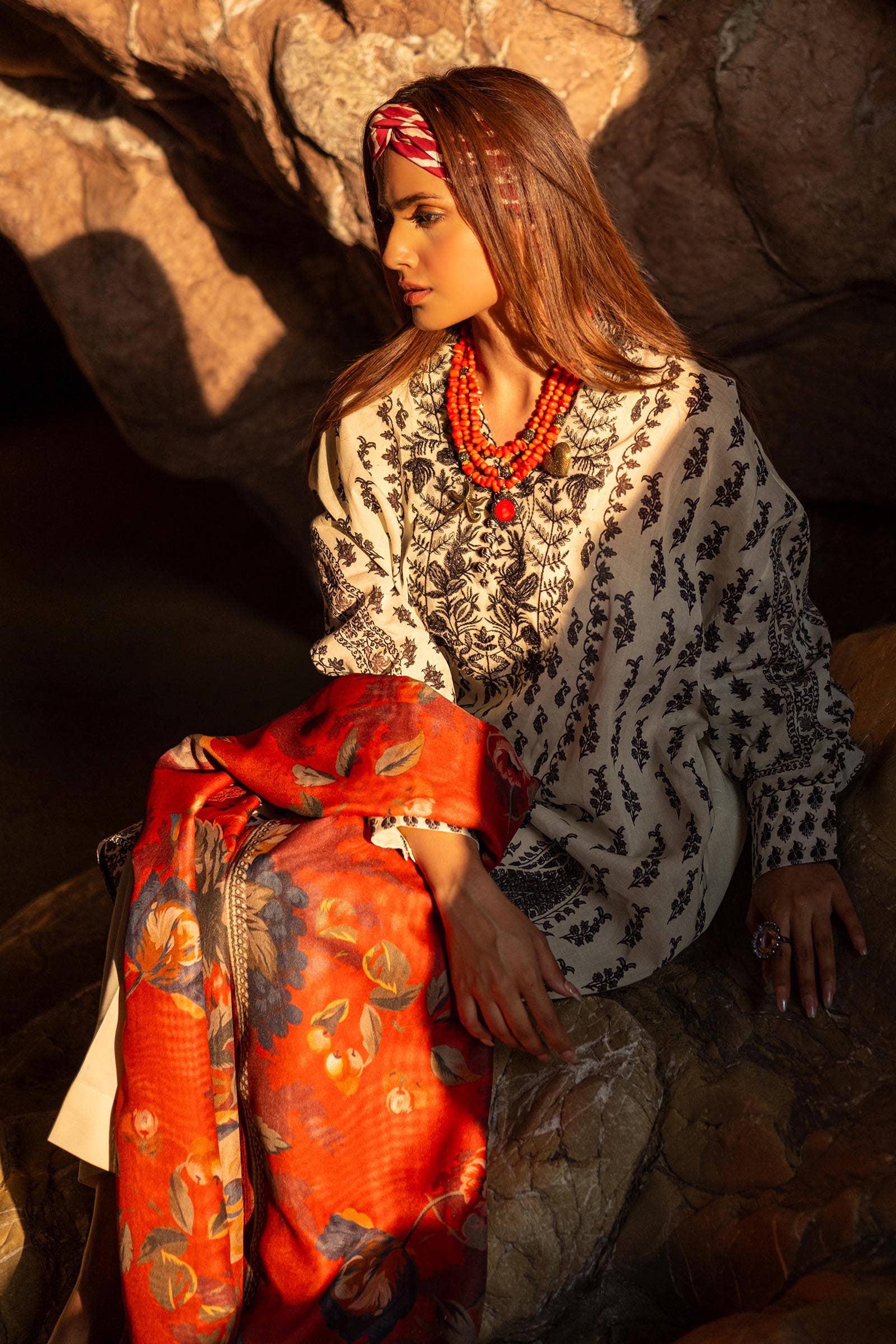 Sana Safinaz | Mahay Spring 24 | H241-006A-2BS - Aqsa Fabrics