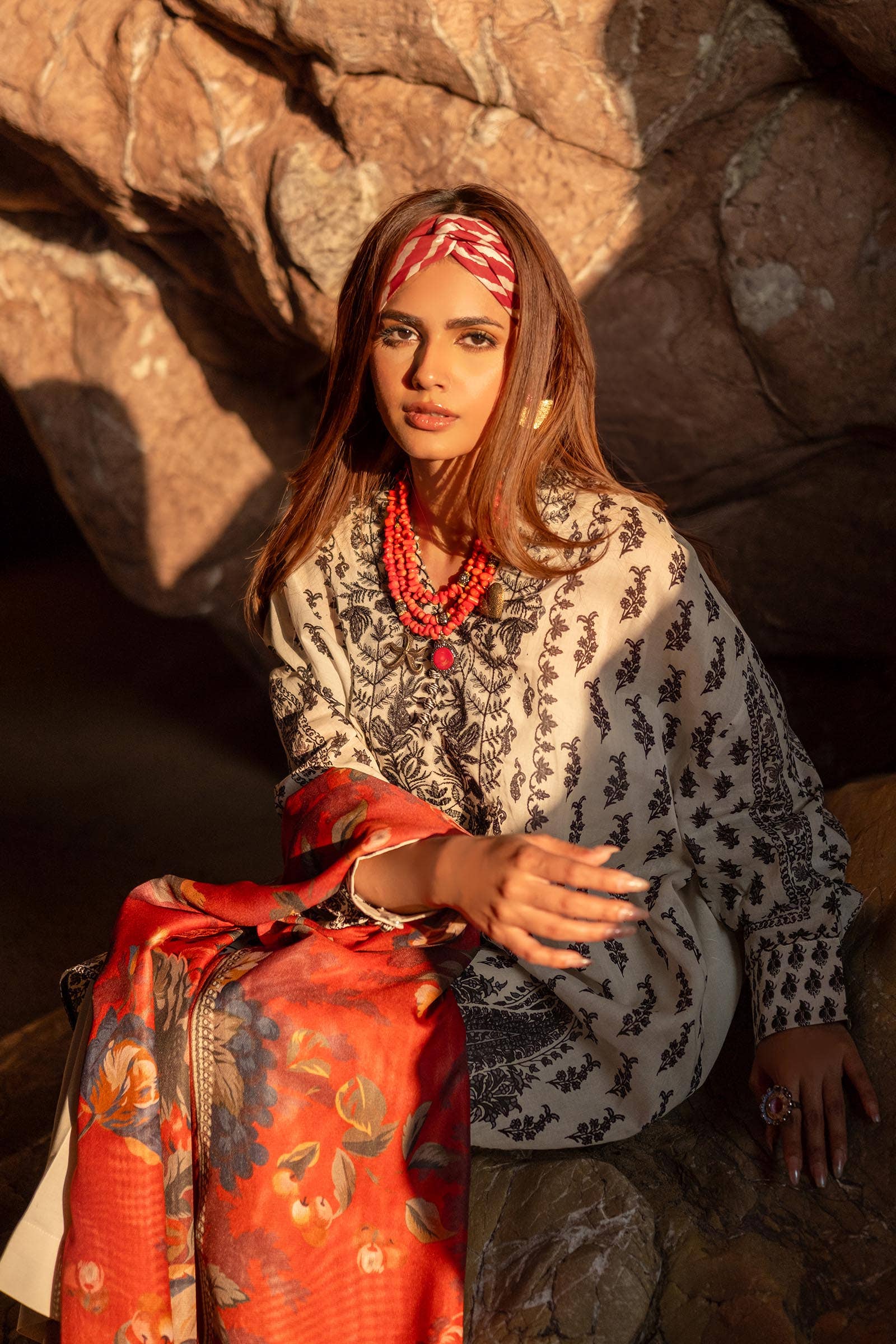 Sana Safinaz | Mahay Spring 24 | H241-006A-2BS - Aqsa Fabrics