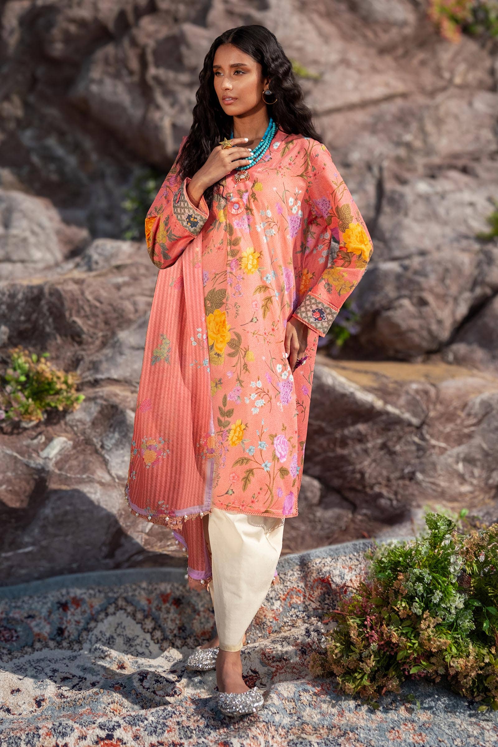 Sana Safinaz | Mahay Spring 24 | H241-007A-2S - Aqsa Fabrics