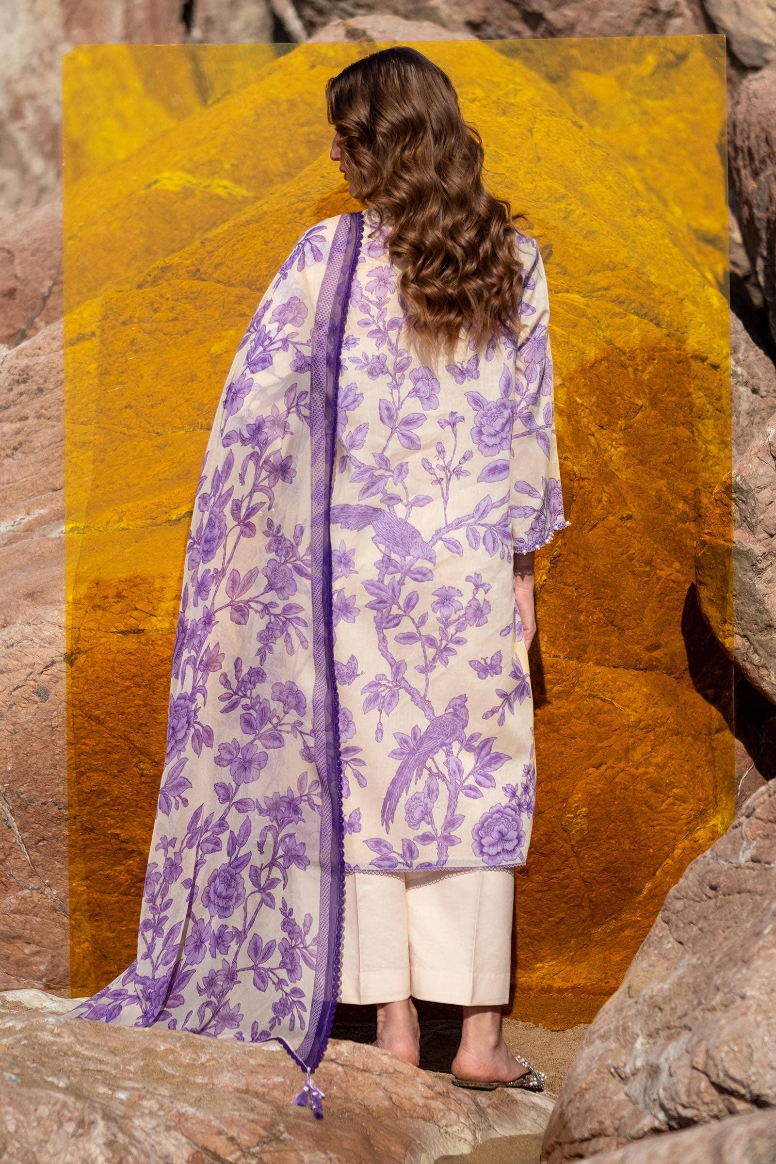 Sana Safinaz | Mahay Spring 24 | H241-001B-3CI - Aqsa Fabrics