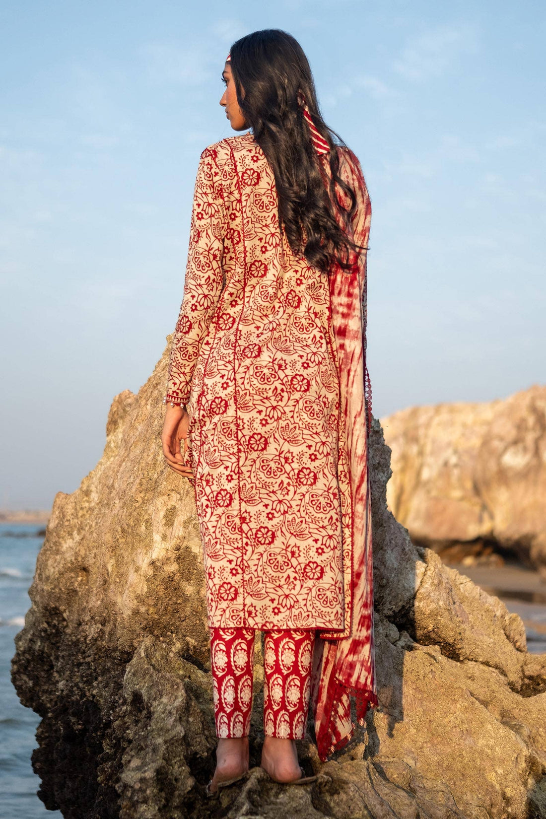Sana Safinaz | Mahay Spring 24 | H241-008B-3CG - Aqsa Fabrics
