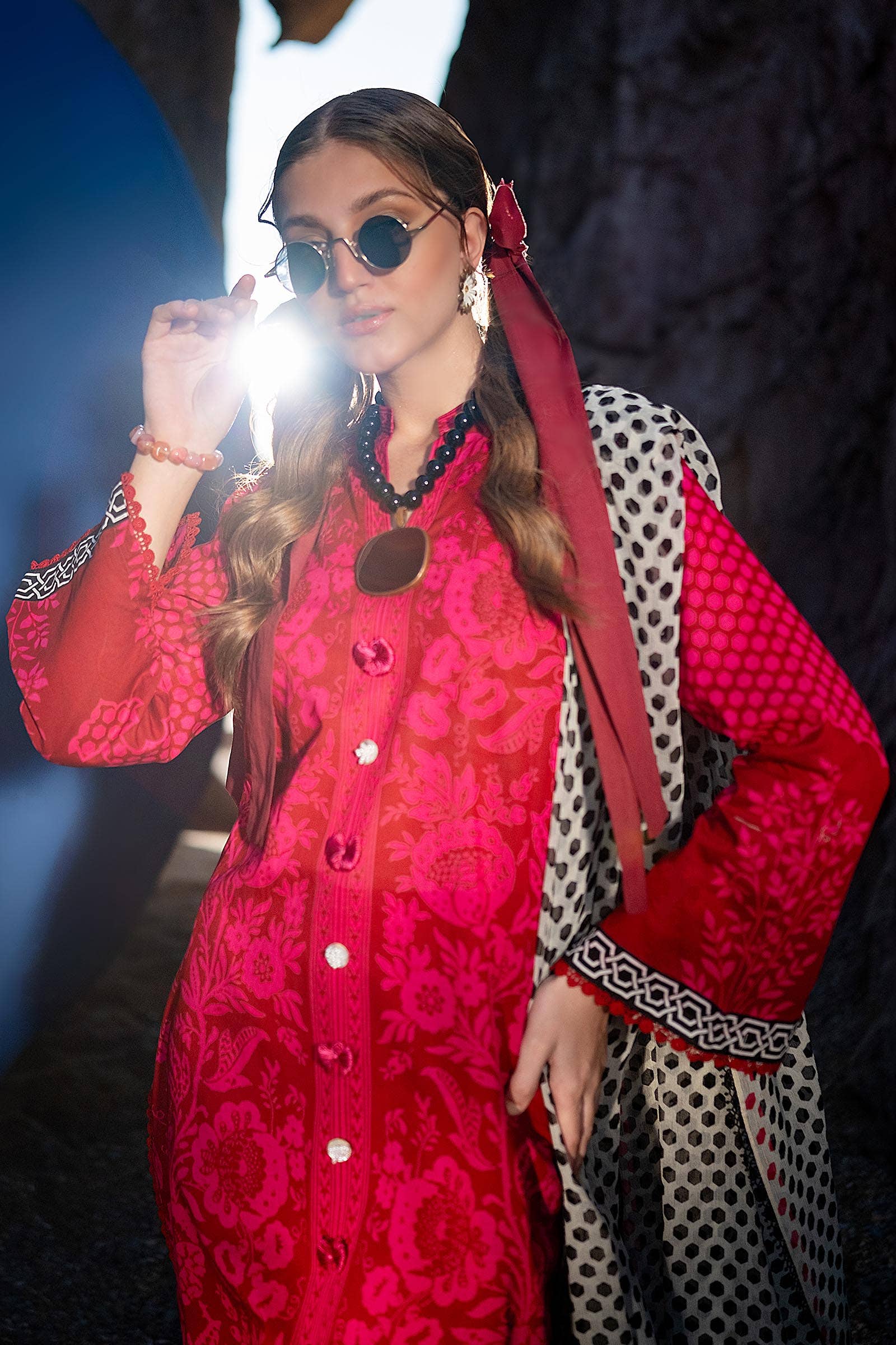 Sana Safinaz | Mahay Spring 24 | H241-010A-3CI - Aqsa Fabrics