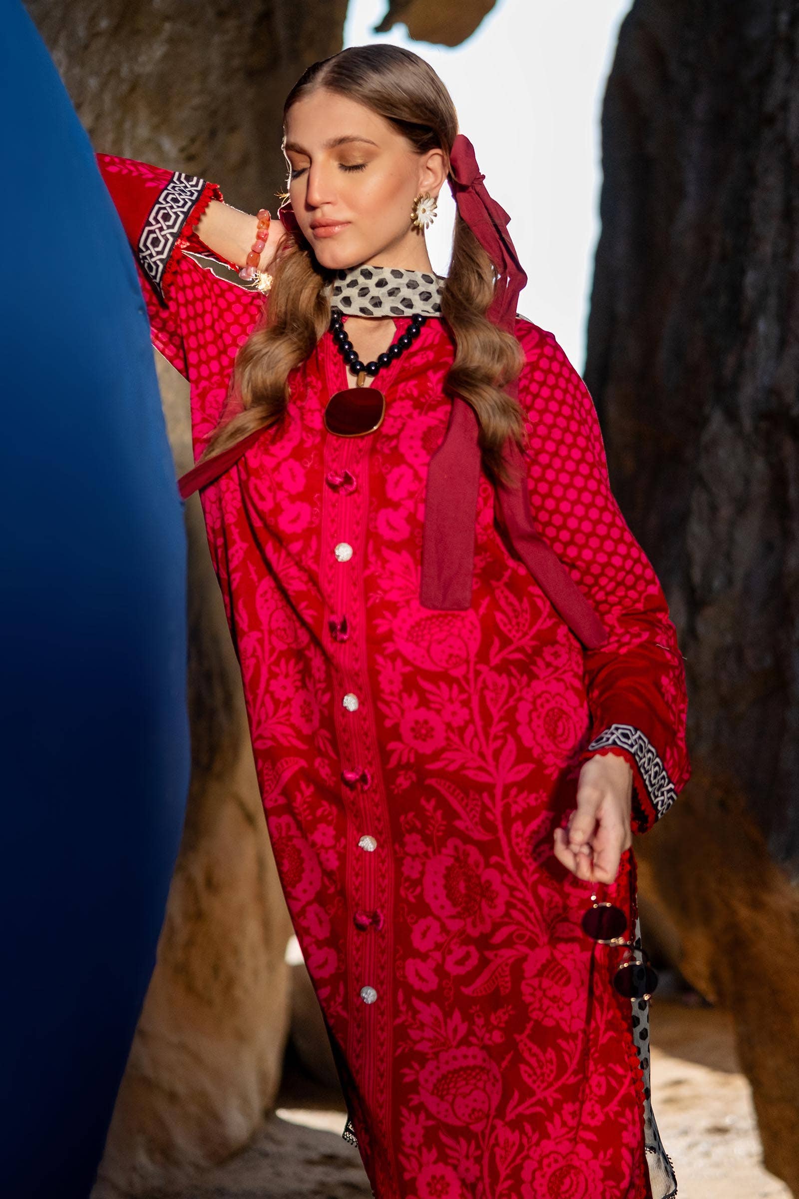 Sana Safinaz | Mahay Spring 24 | H241-010A-3CI - Aqsa Fabrics