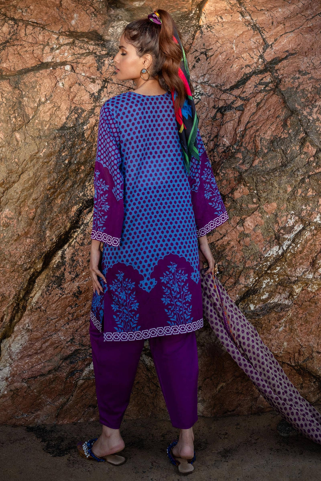 Sana Safinaz | Mahay Spring 24 | H241-010B-3CI - Aqsa Fabrics