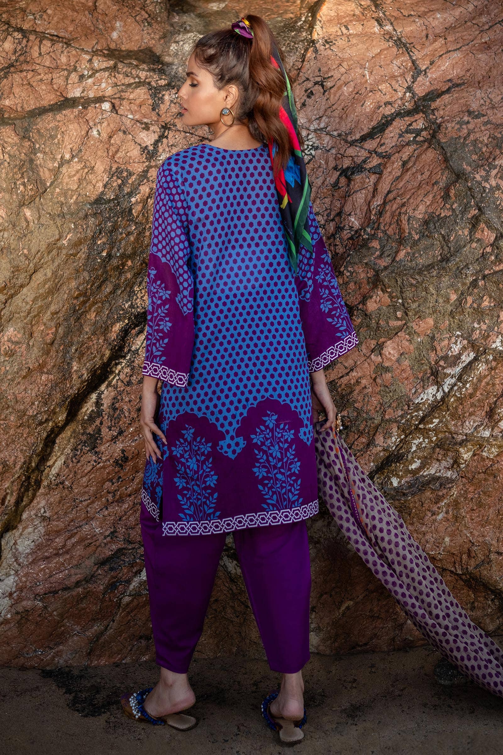 Sana Safinaz | Mahay Spring 24 | H241-010B-3CI - Aqsa Fabrics