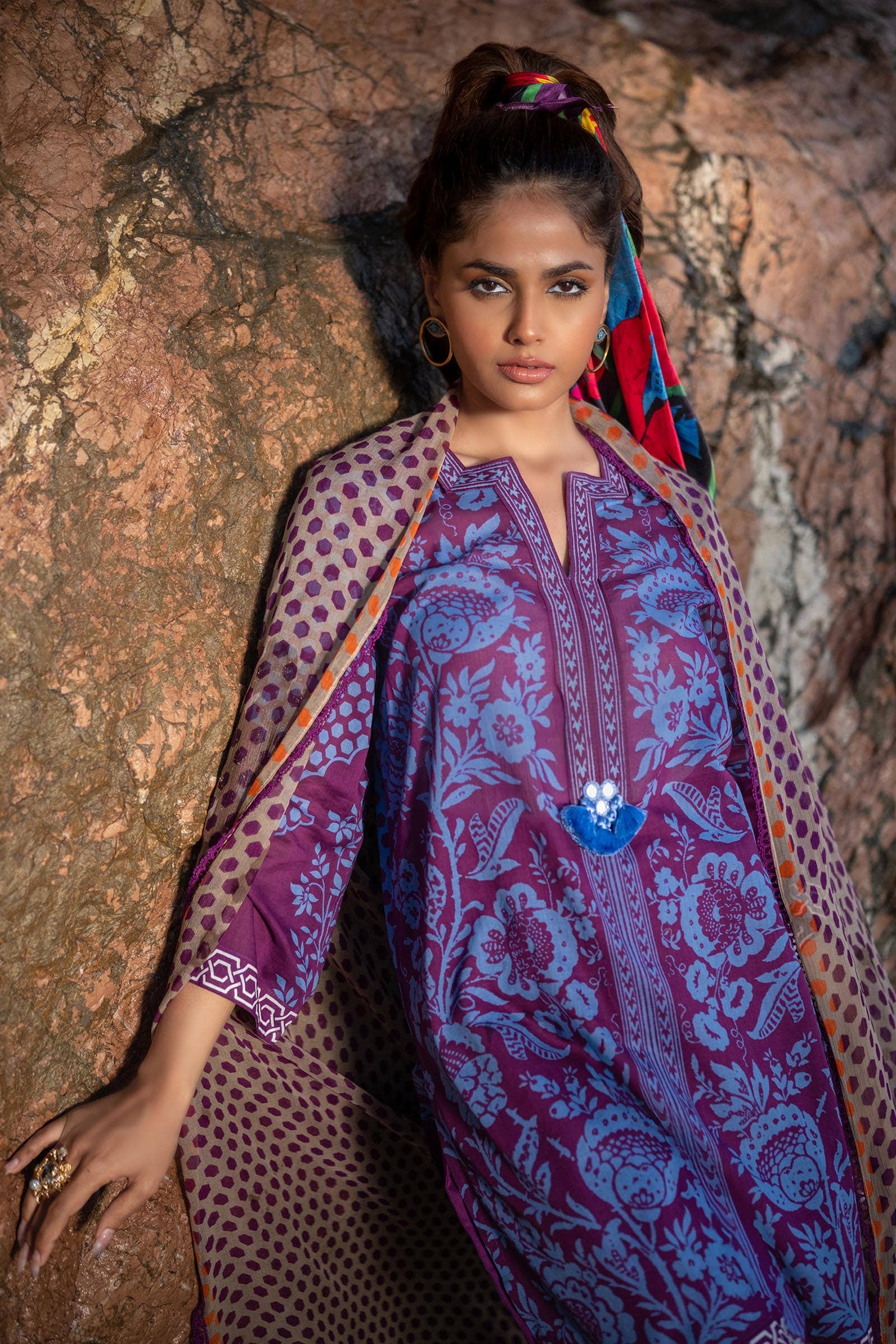 Sana Safinaz | Mahay Spring 24 | H241-010B-3CI - Aqsa Fabrics