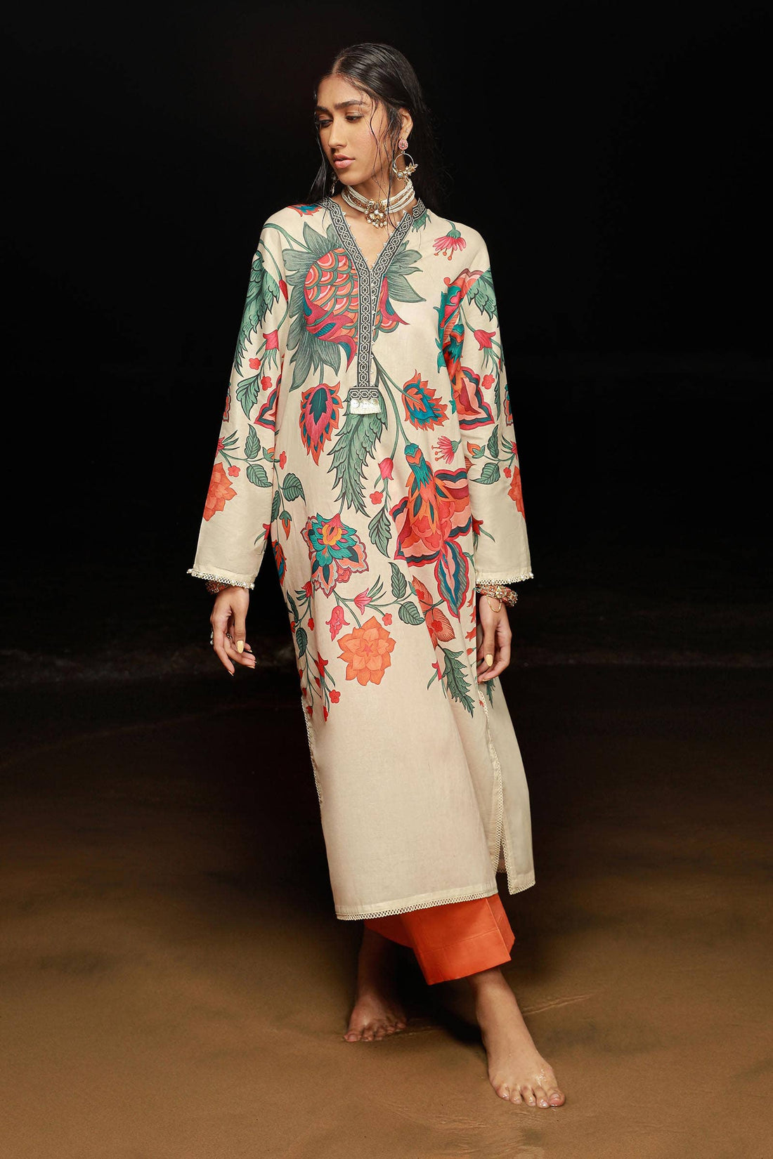 Sana Safinaz | Mahay Spring 24 | H241-011B-2C - Aqsa Fabrics