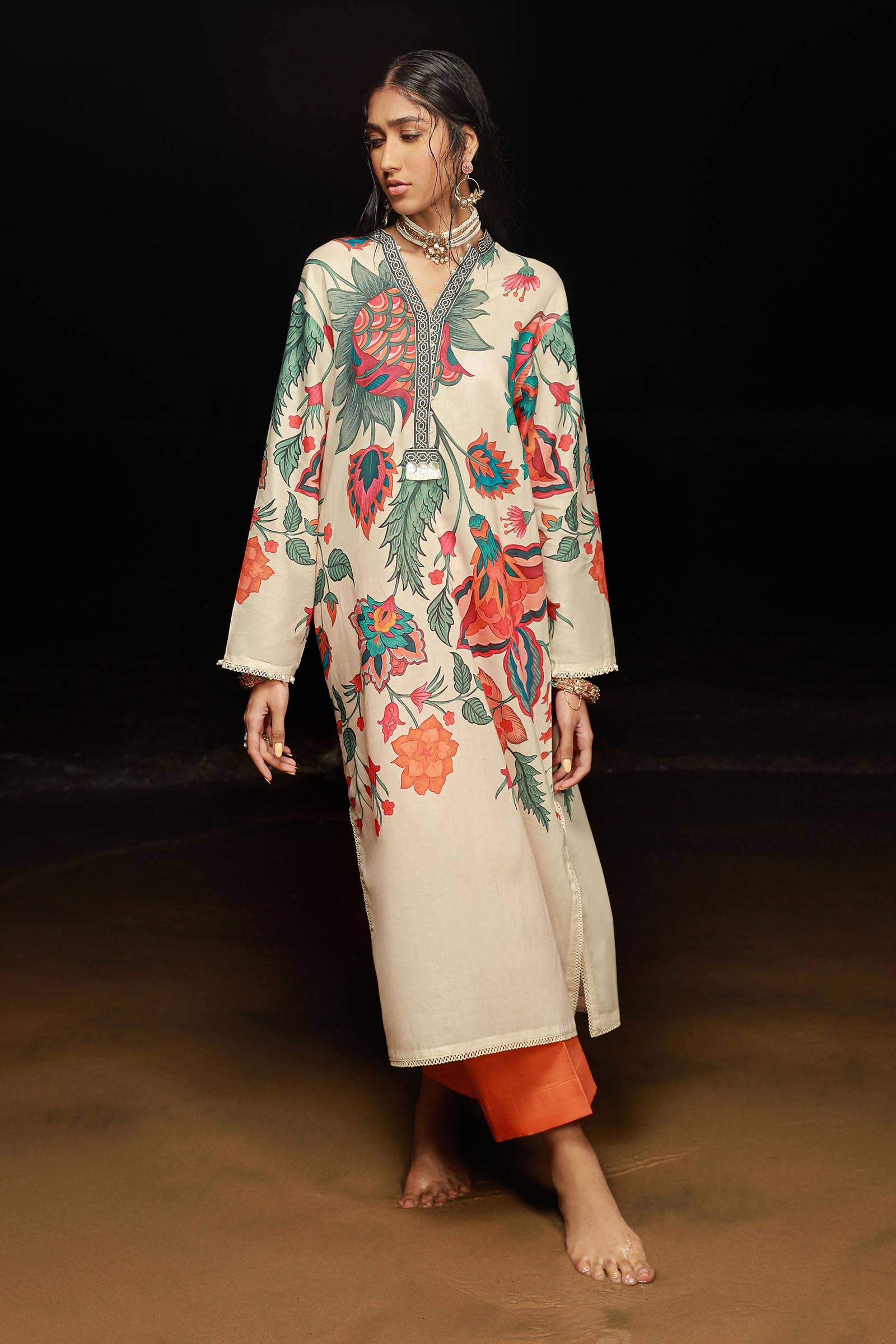 Sana Safinaz | Mahay Spring 24 | H241-011B-2C - Aqsa Fabrics