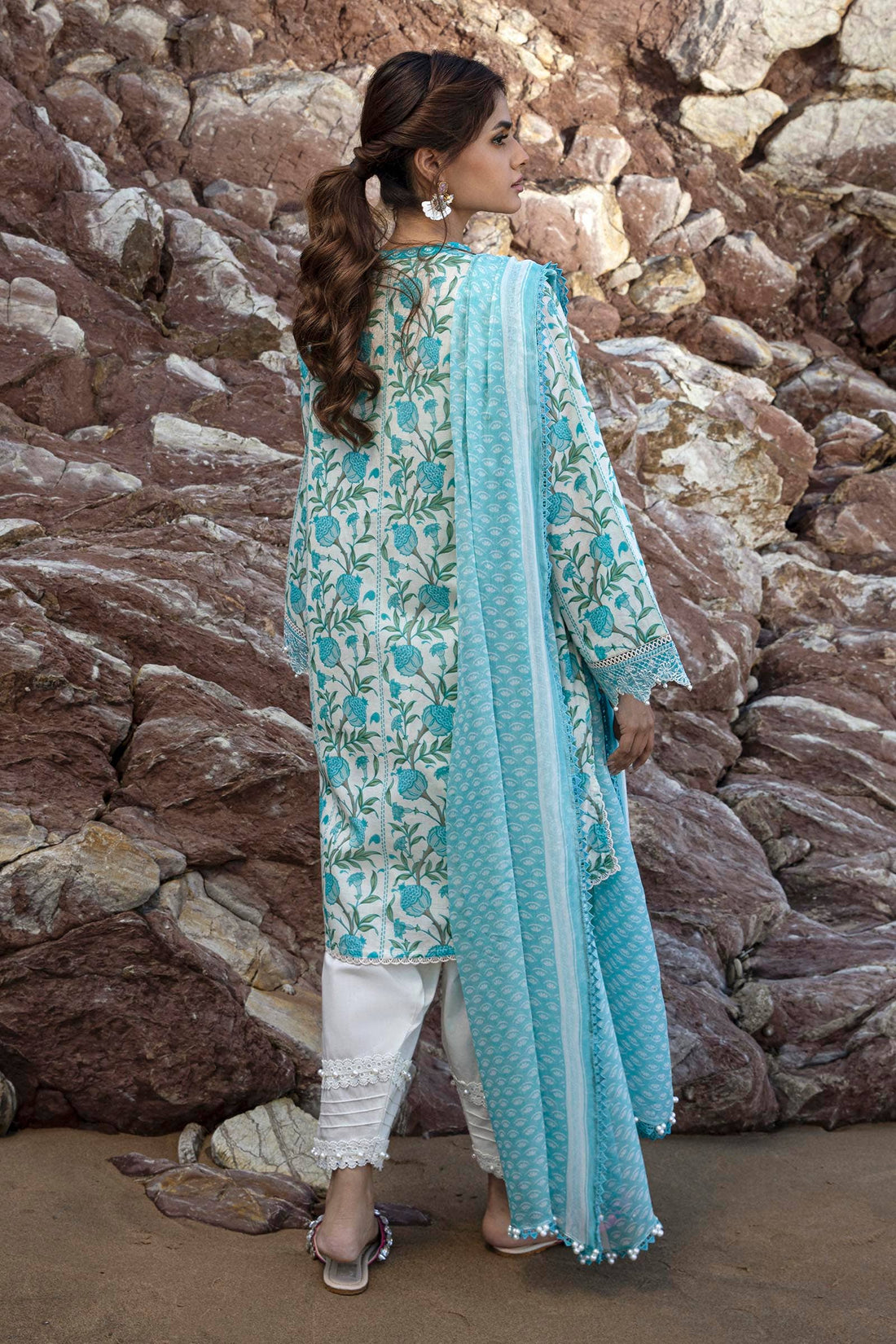 Sana Safinaz | Mahay Spring 24 | H241-002A-2BI - Aqsa Fabrics