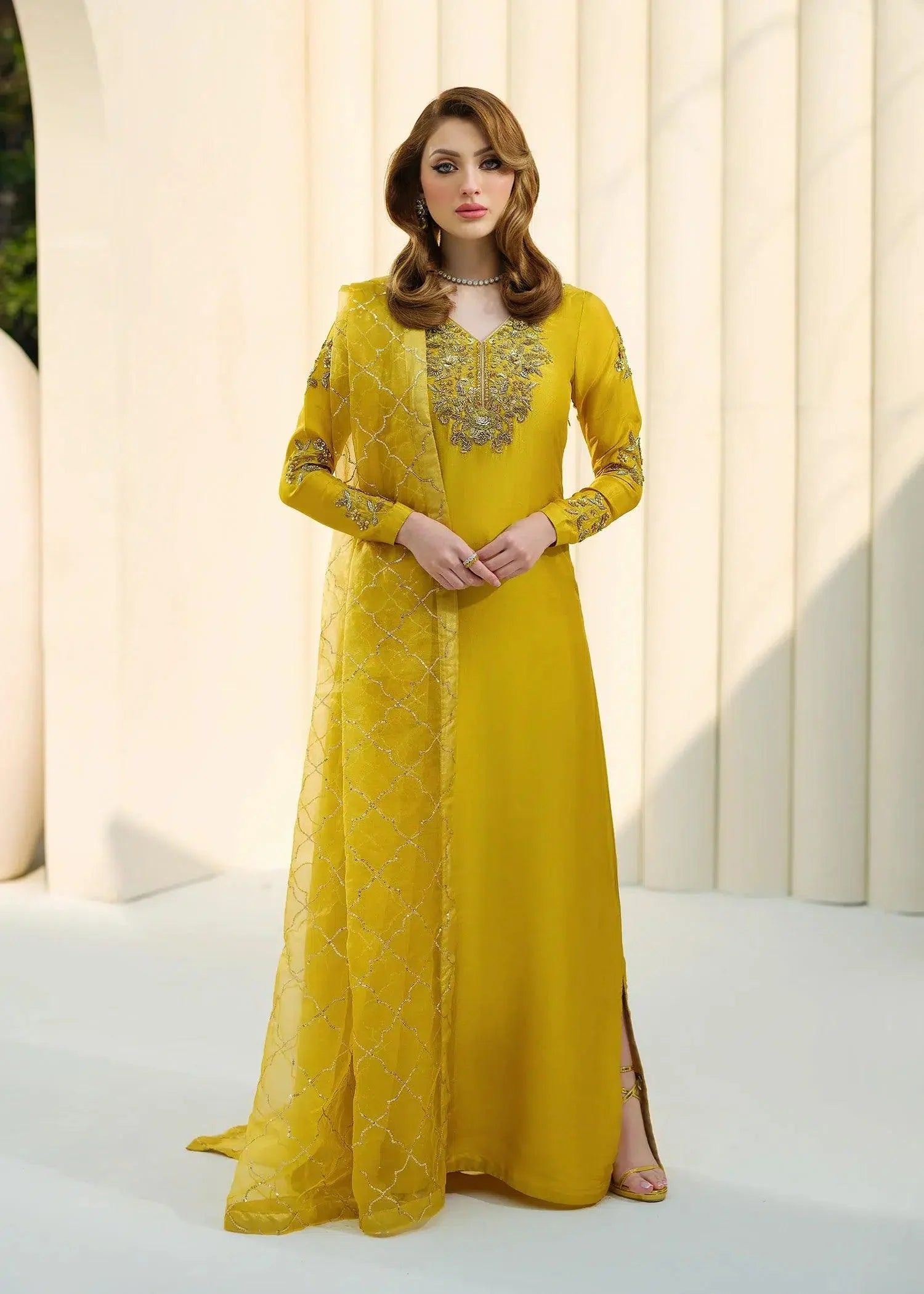 Mahum Asad | Forever and Ever Formals | Lyra - Aqsa Fabrics