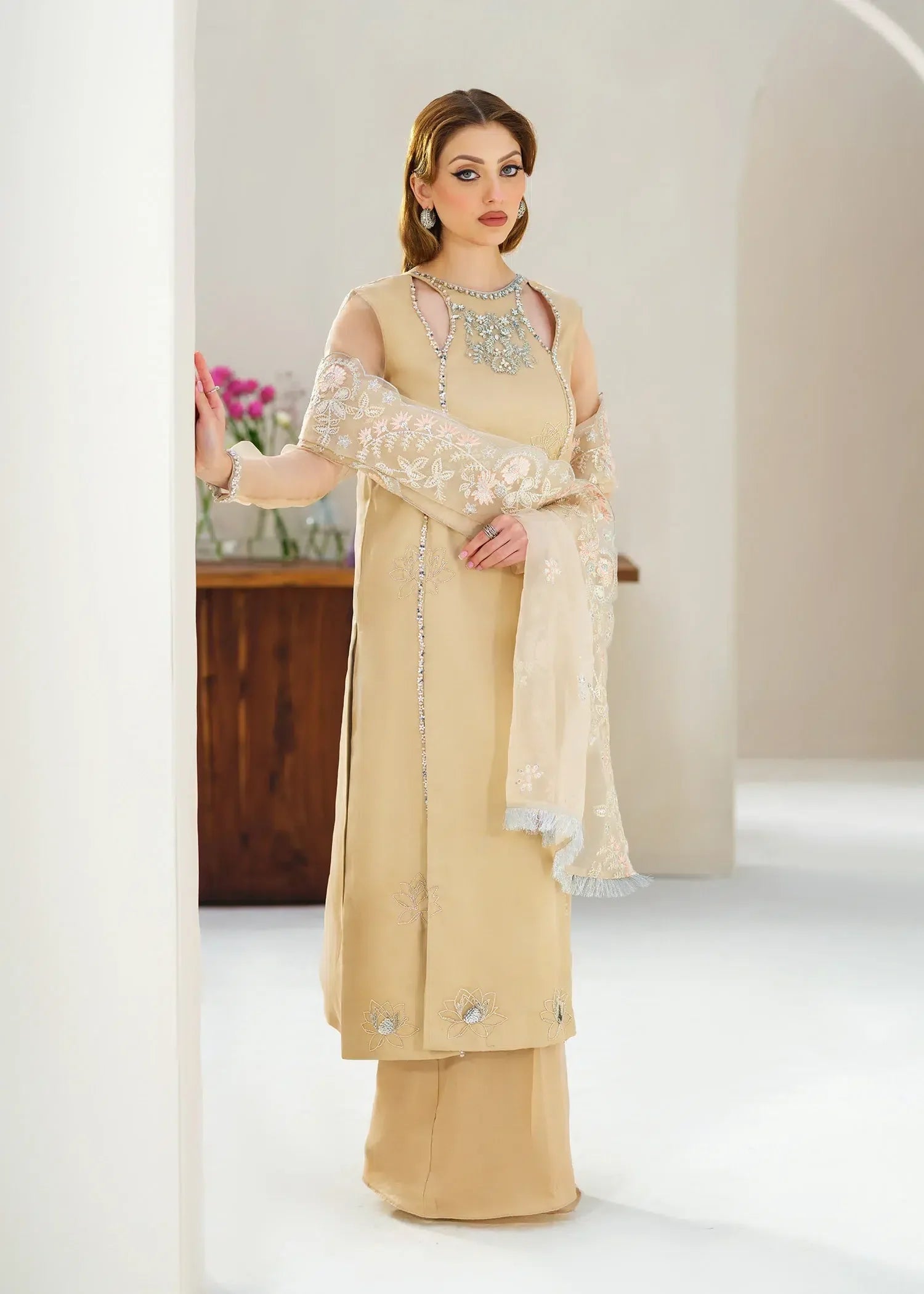 Mahum Asad | Forever and Ever Formals | Glow - Aqsa Fabrics