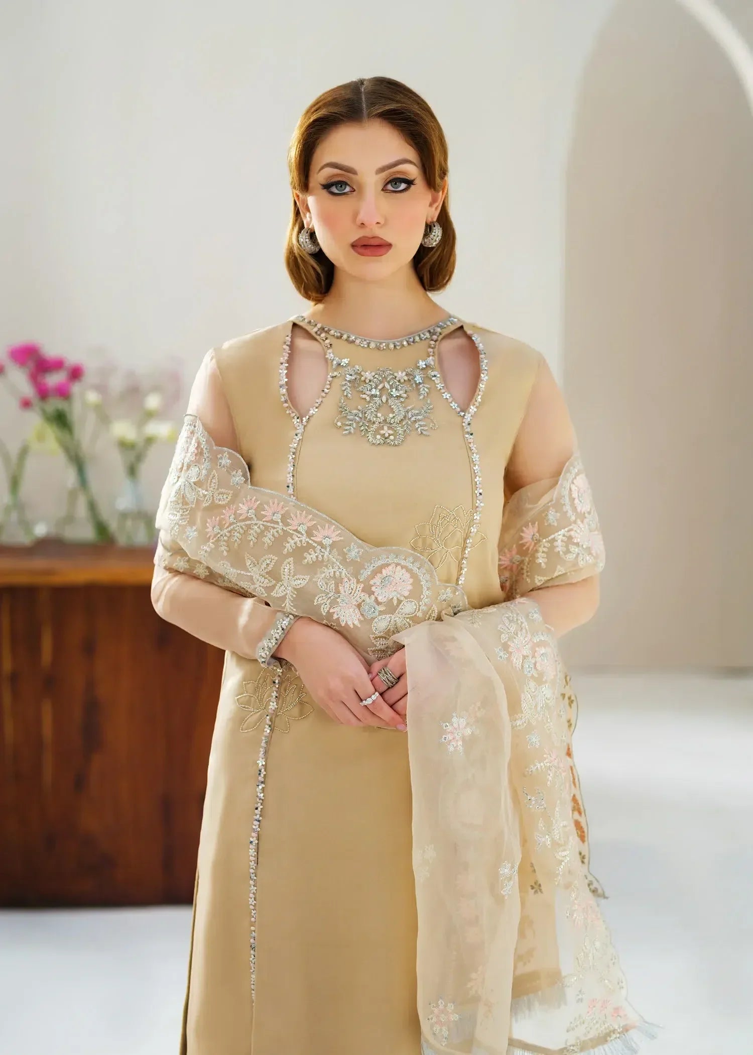 Mahum Asad | Forever and Ever Formals | Glow - Aqsa Fabrics
