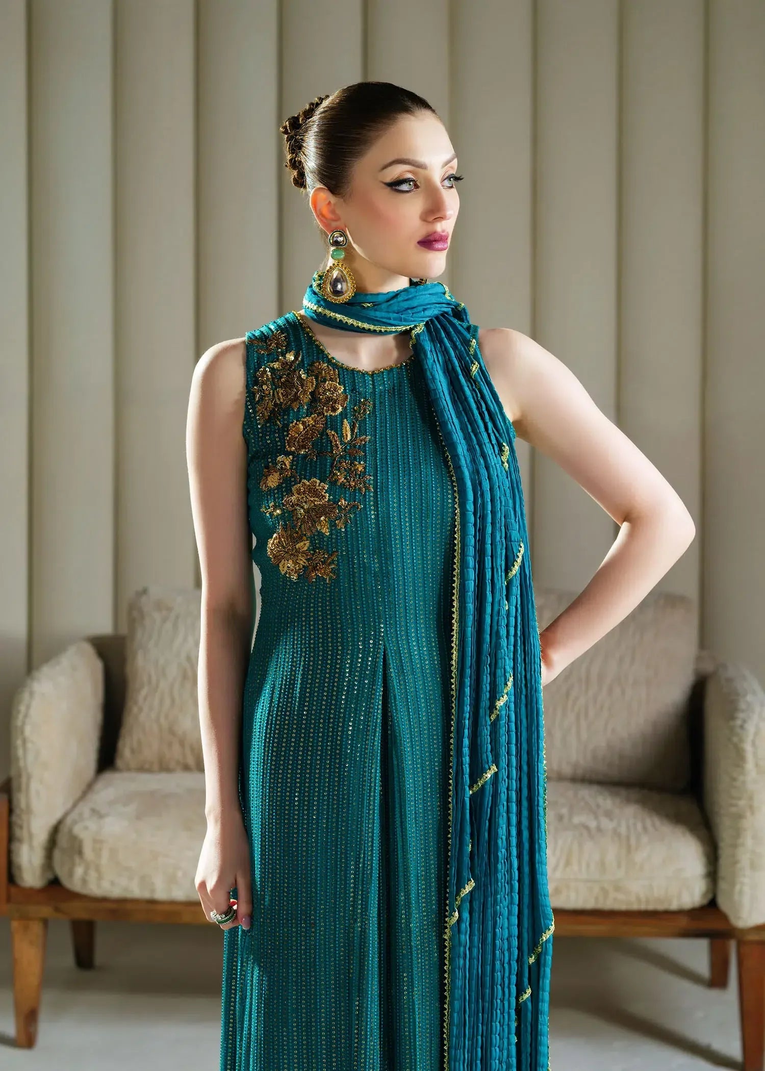 Mahum Asad | Forever and Ever Formals | Whisper - Aqsa Fabrics