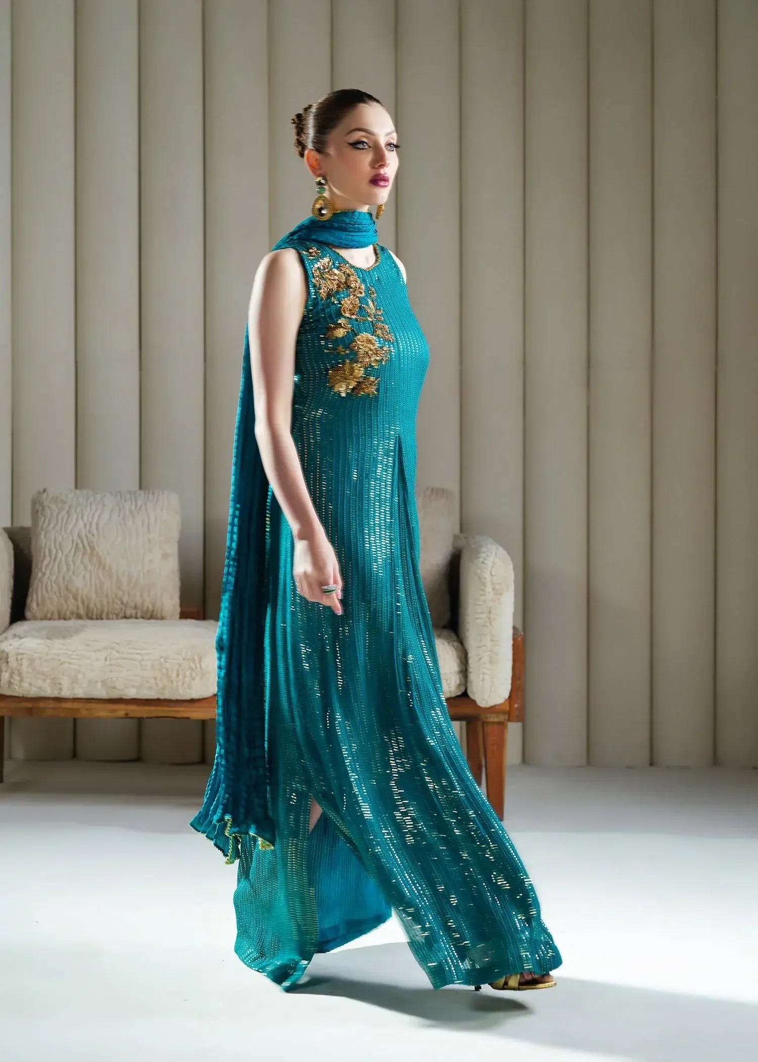 Mahum Asad | Forever and Ever Formals | Whisper - Aqsa Fabrics