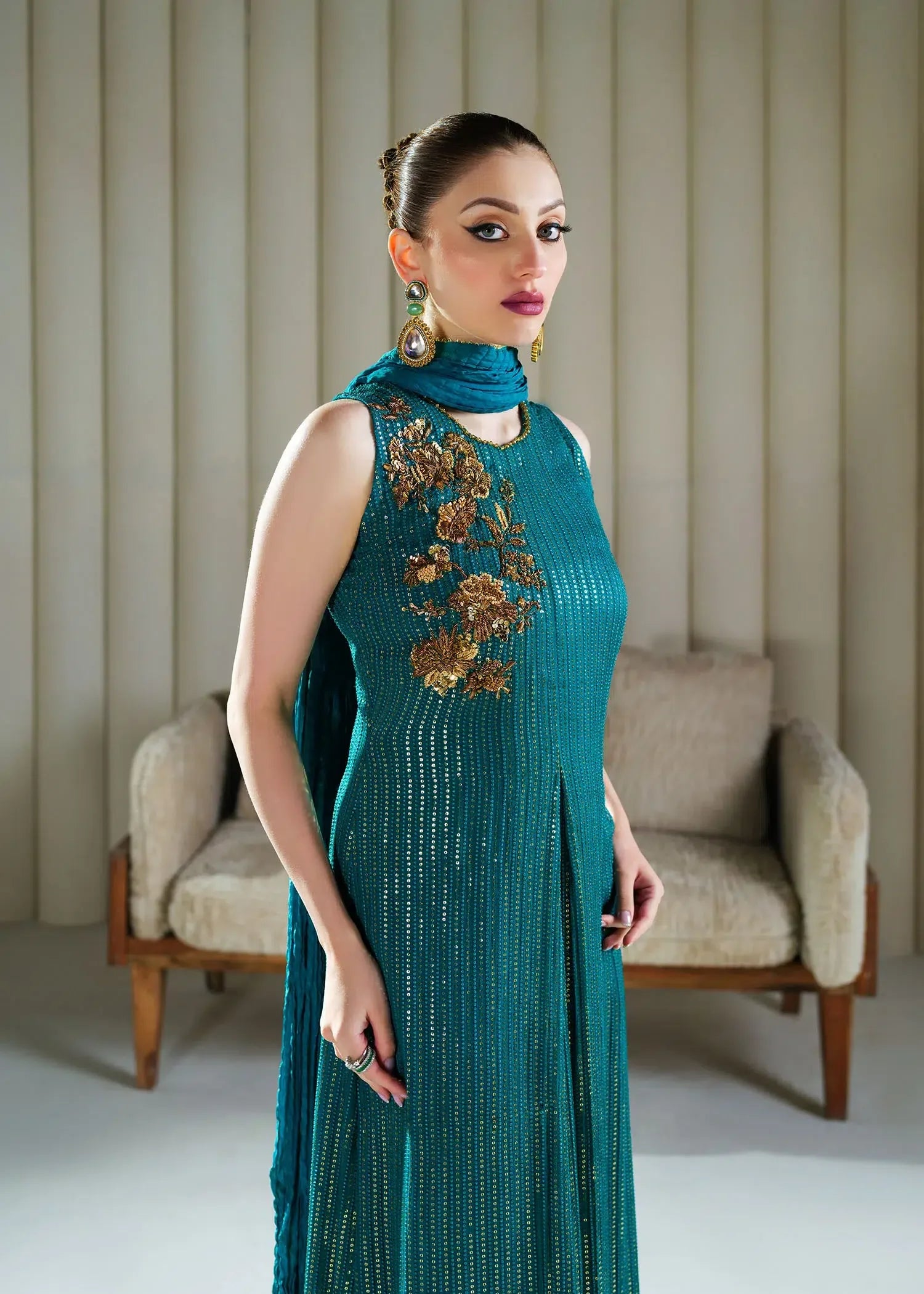 Mahum Asad | Forever and Ever Formals | Whisper - Aqsa Fabrics