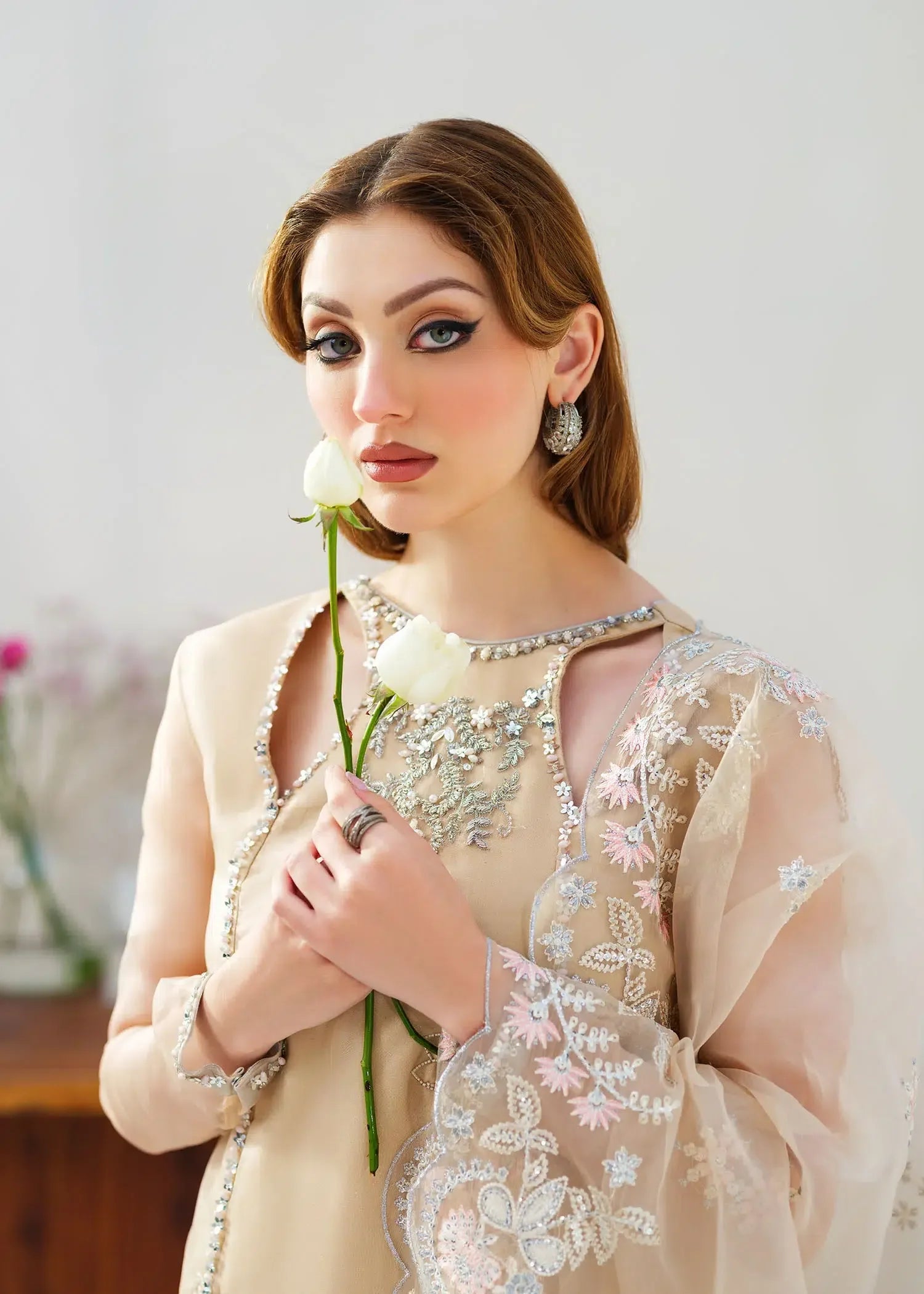 Mahum Asad | Forever and Ever Formals | Glow - Aqsa Fabrics