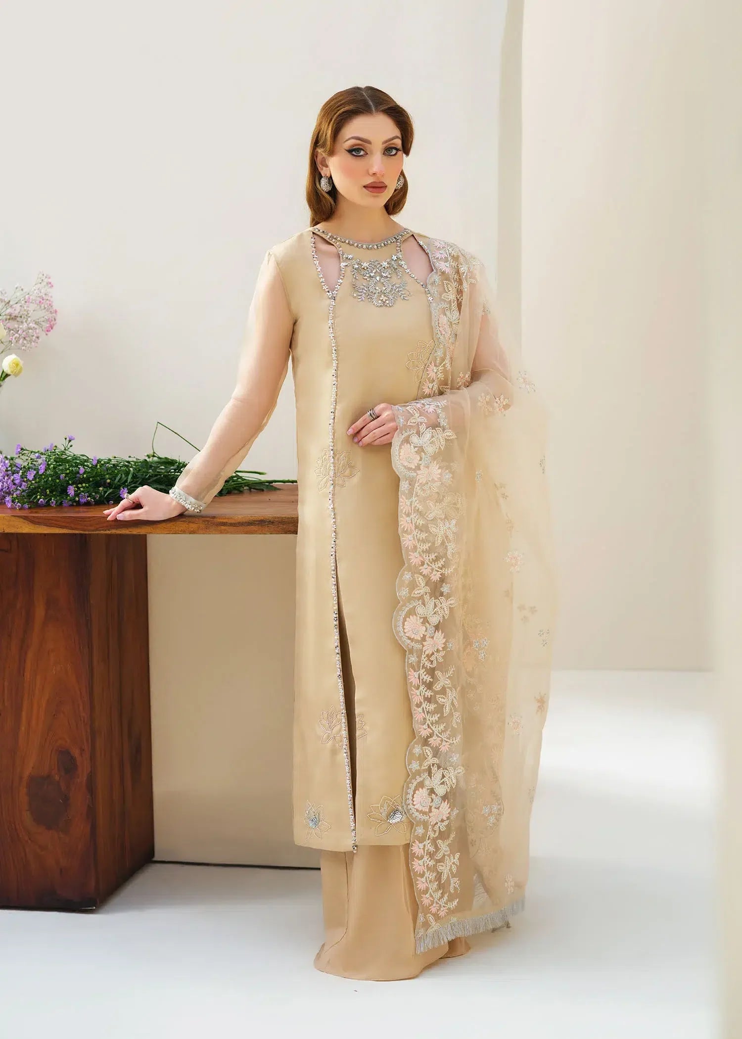 Mahum Asad | Forever and Ever Formals | Glow - Aqsa Fabrics
