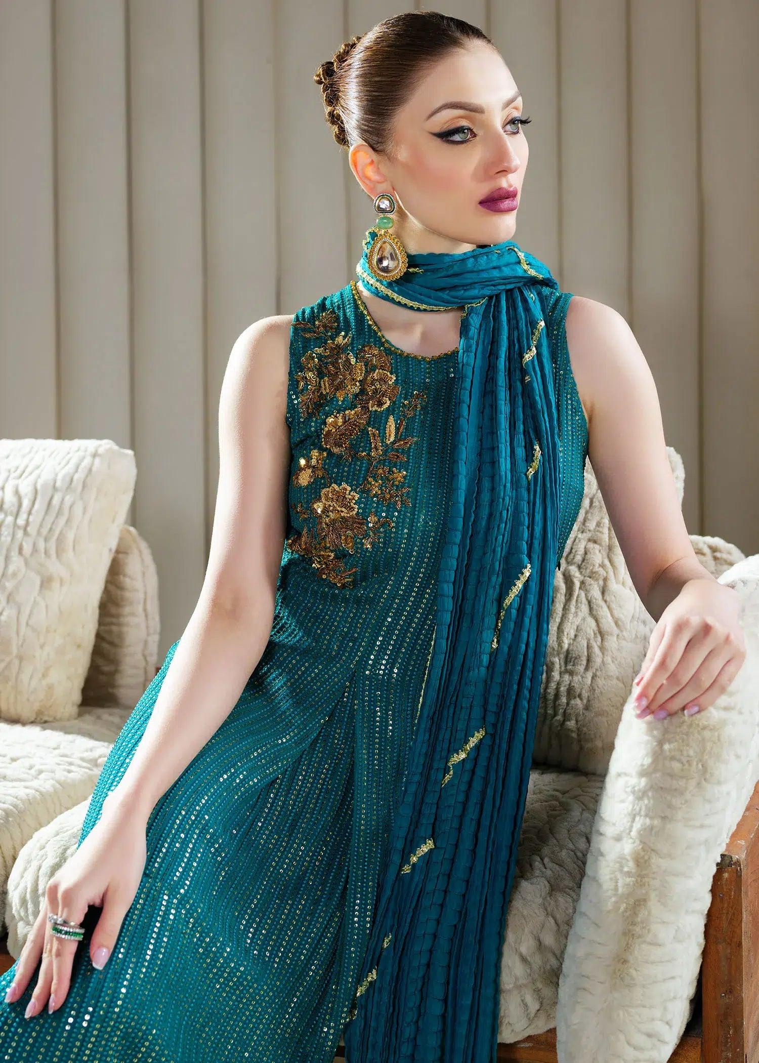 Mahum Asad | Forever and Ever Formals | Whisper - Aqsa Fabrics