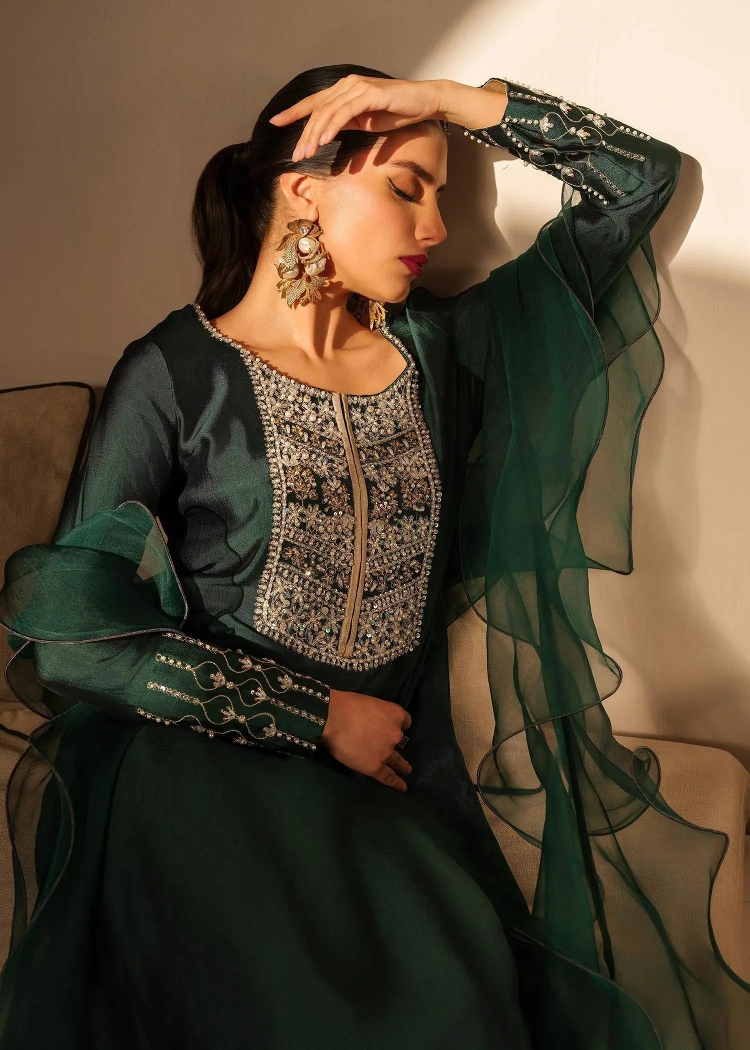 Mahum Asad | Raising The Bar | Icon - Aqsa Fabrics