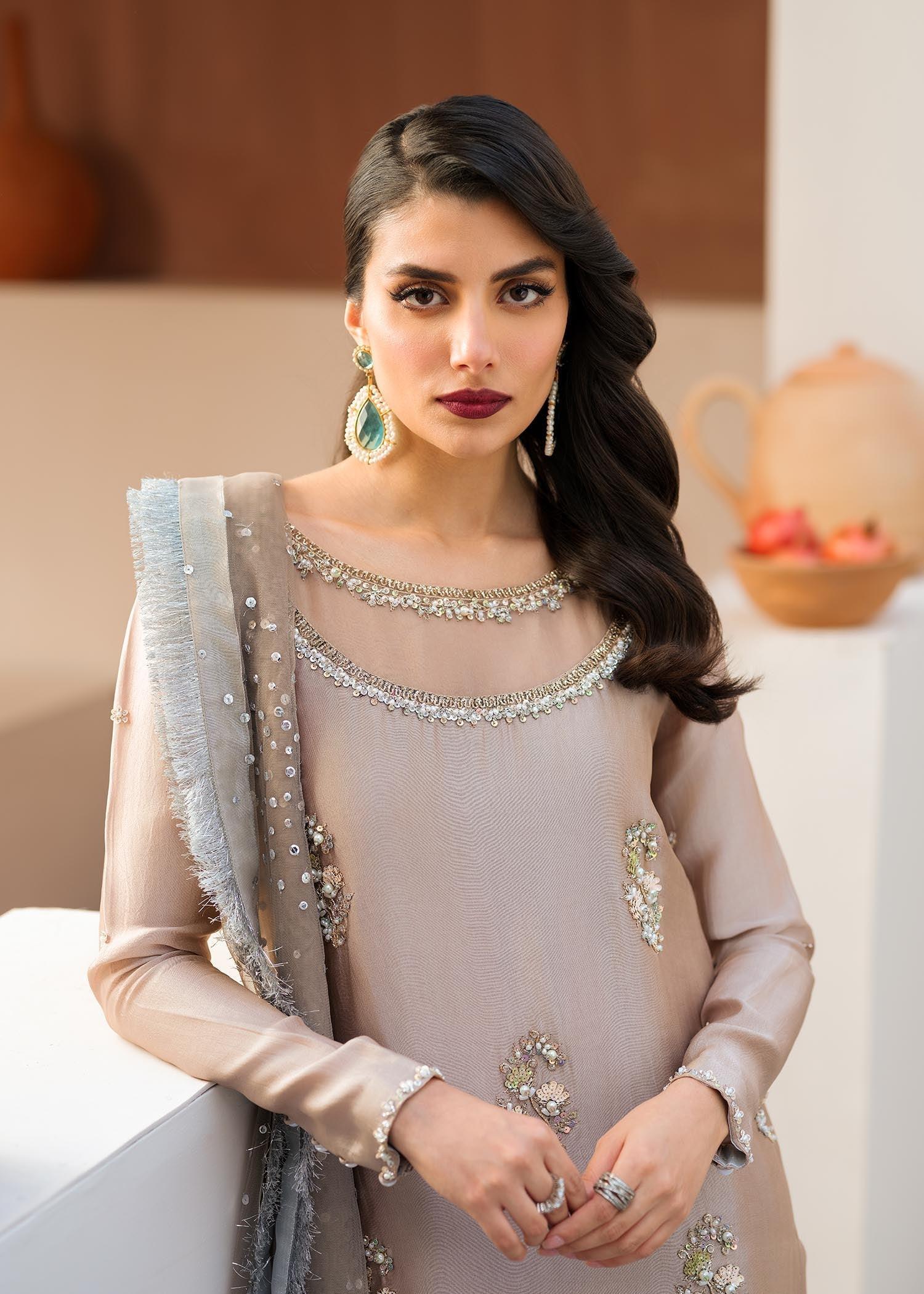 Mahum Asad | Raising The Bar | Sand - Aqsa Fabrics