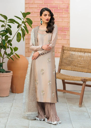 Mahum Asad | Raising The Bar | Sand - Aqsa Fabrics