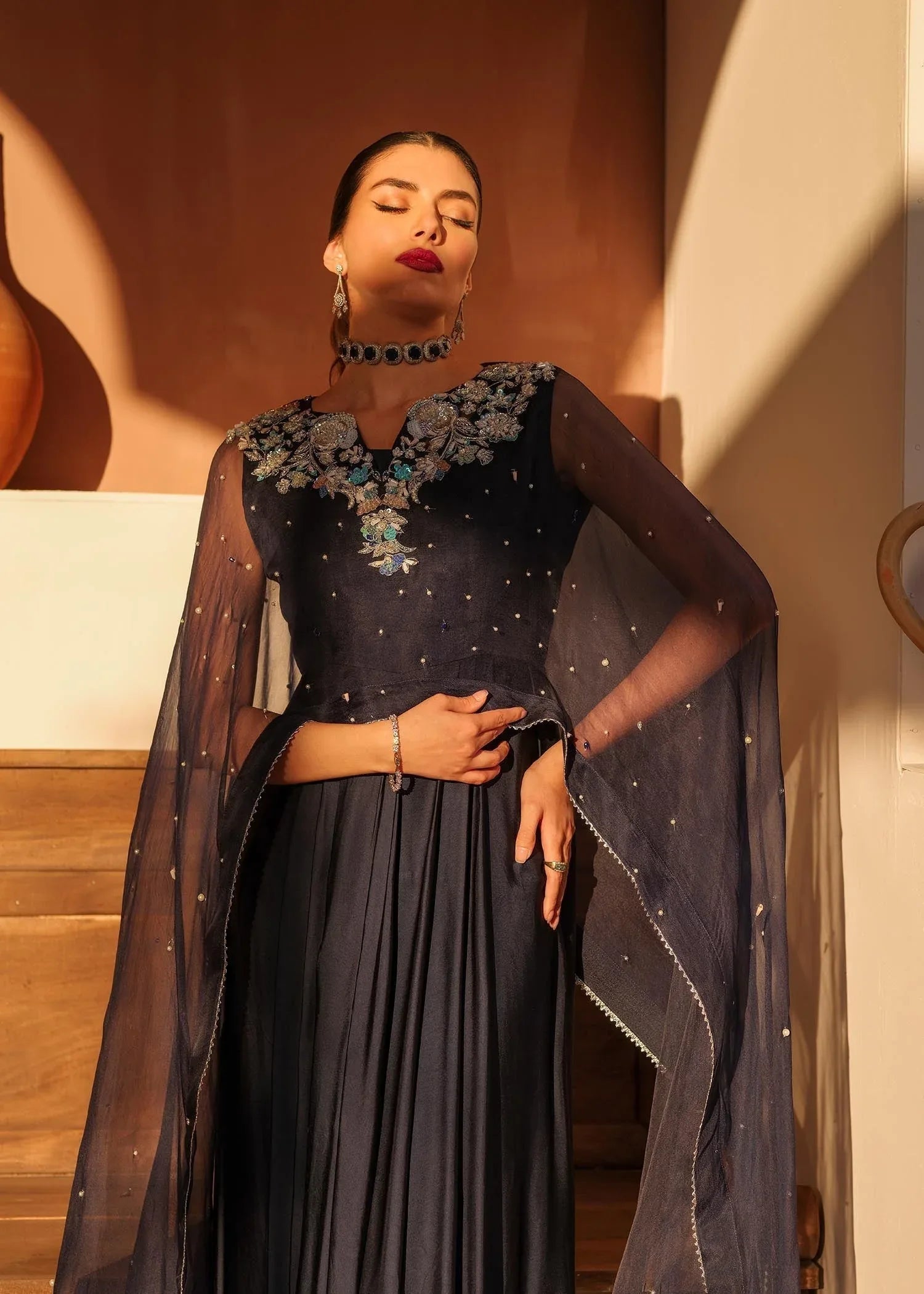 Mahum Asad | Raising The Bar | Trophy - Aqsa Fabrics