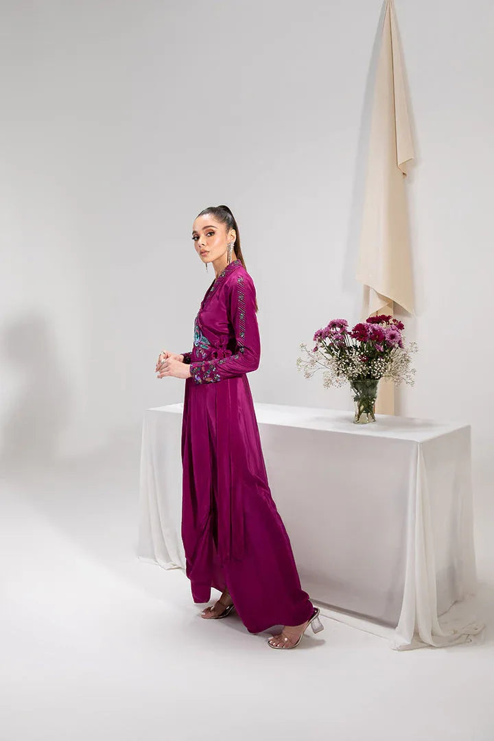 Maria Osama Khan | Tiffany Formals | Amethyst - Aqsa Fabrics