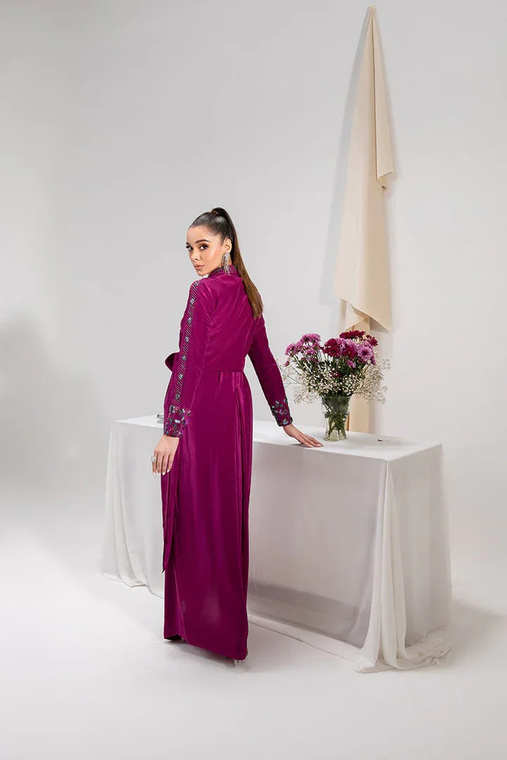 Maria Osama Khan | Tiffany Formals | Amethyst - Aqsa Fabrics