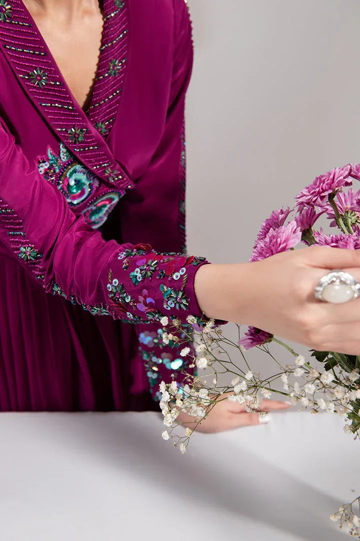 Maria Osama Khan | Tiffany Formals | Amethyst - Aqsa Fabrics