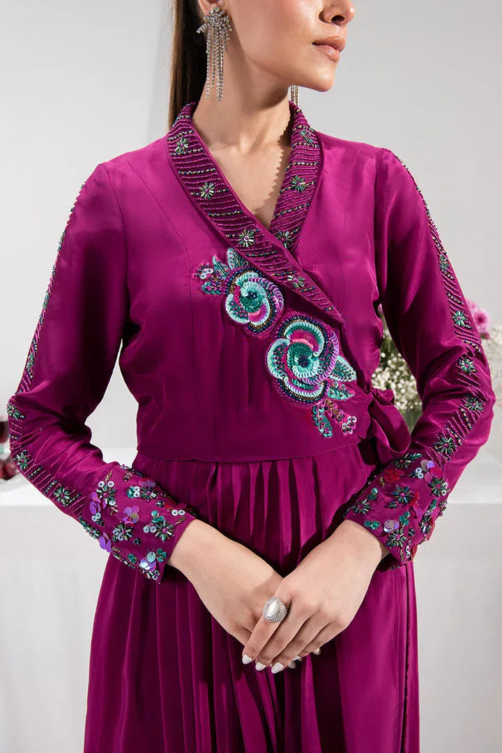 Maria Osama Khan | Tiffany Formals | Amethyst - Aqsa Fabrics