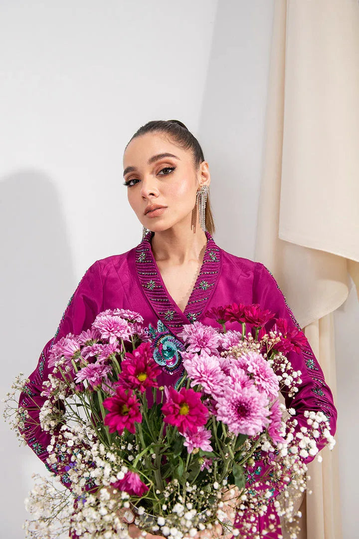 Maria Osama Khan | Tiffany Formals | Amethyst - Aqsa Fabrics