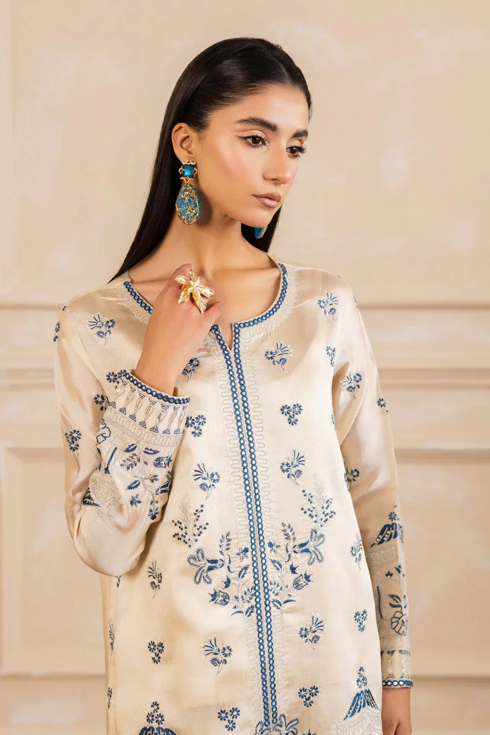 Maryum N Maria | Zaira Pret | MARIGOLD - Aqsa Fabrics