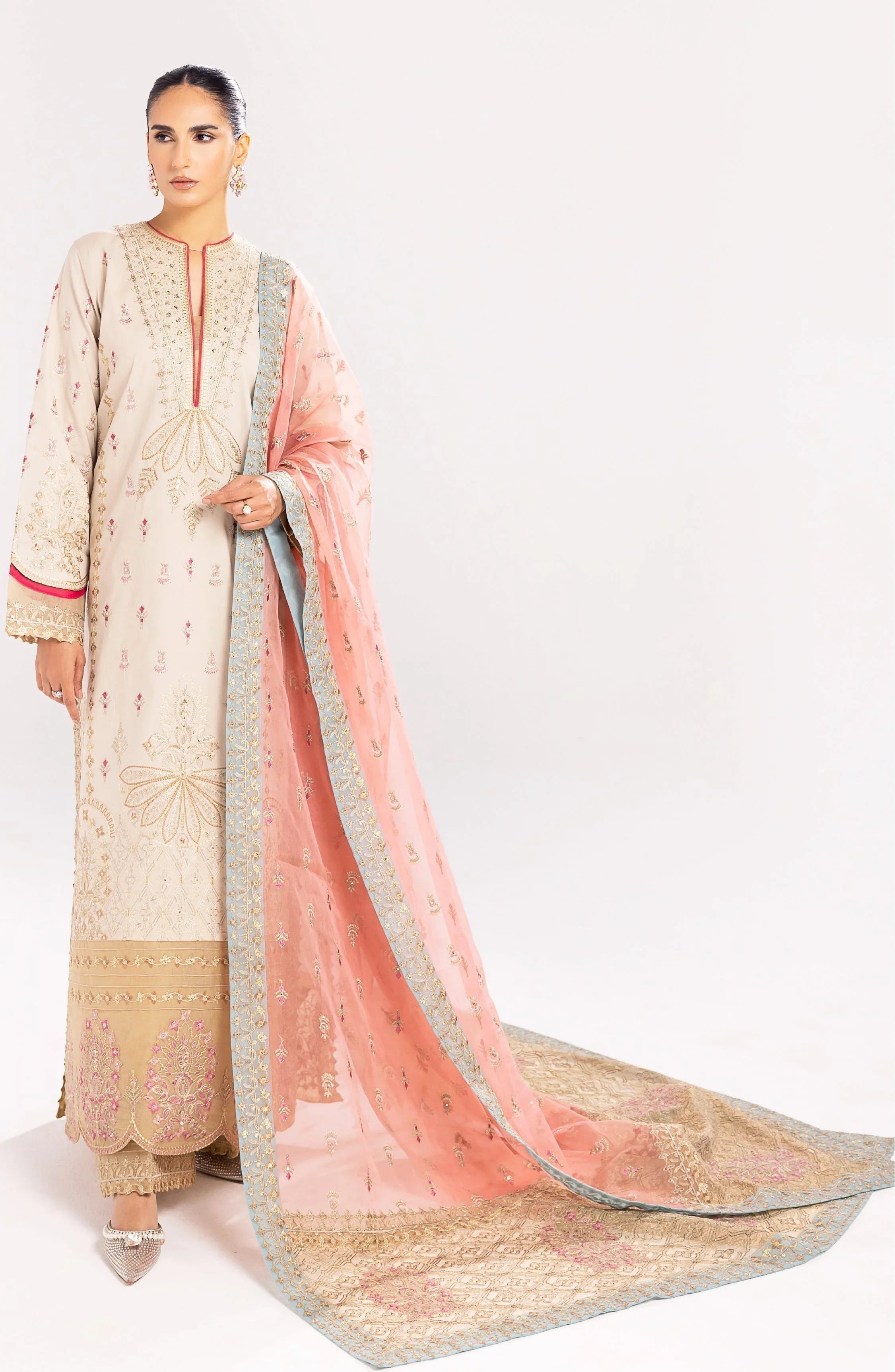 Maryum N Maria | Eid Luxury Lawn 24 | Alizeh - Aqsa Fabrics