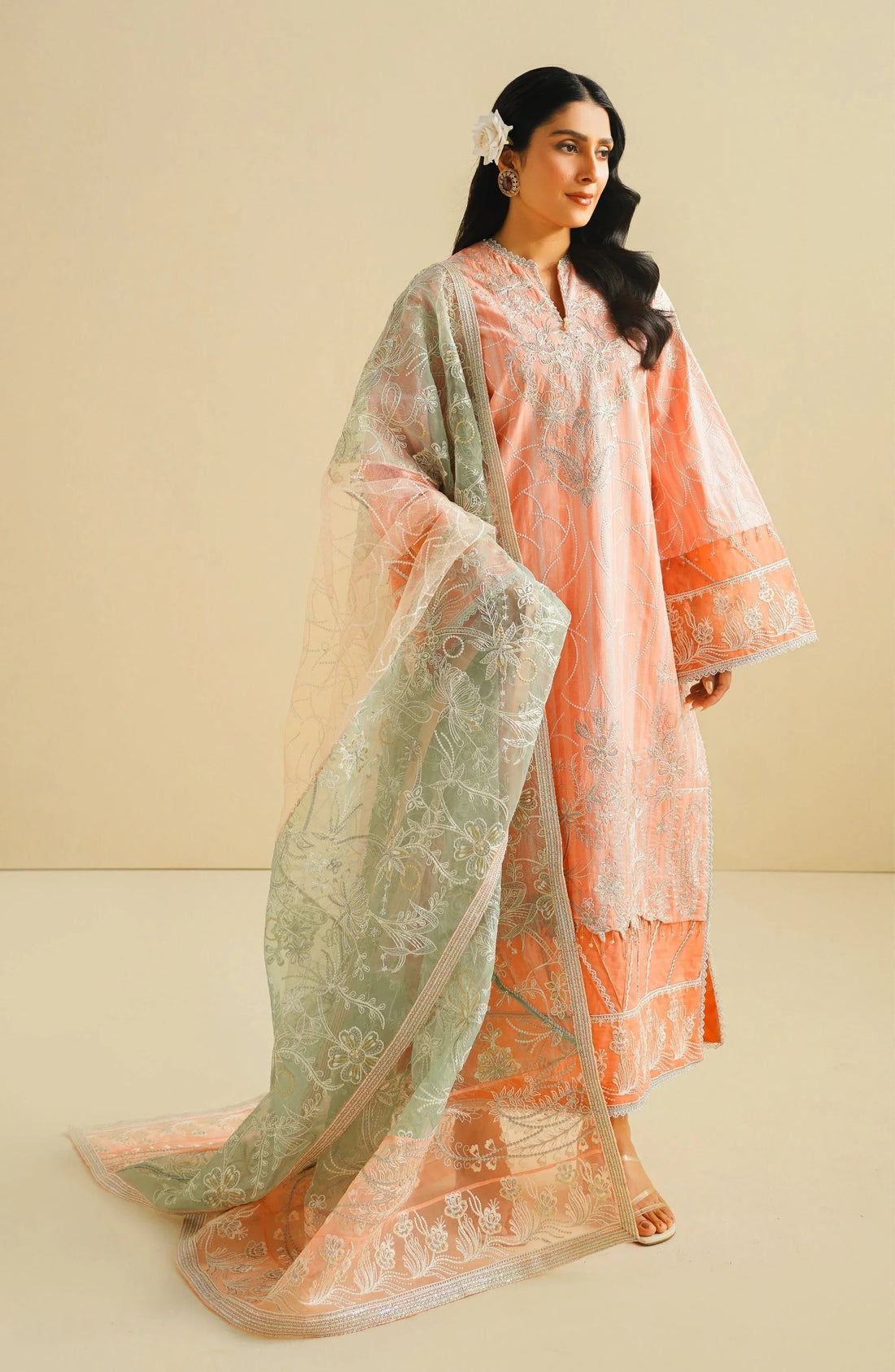 Maryum N Maria | Eid Luxury Lawn 24 | Aiza - Aqsa Fabrics