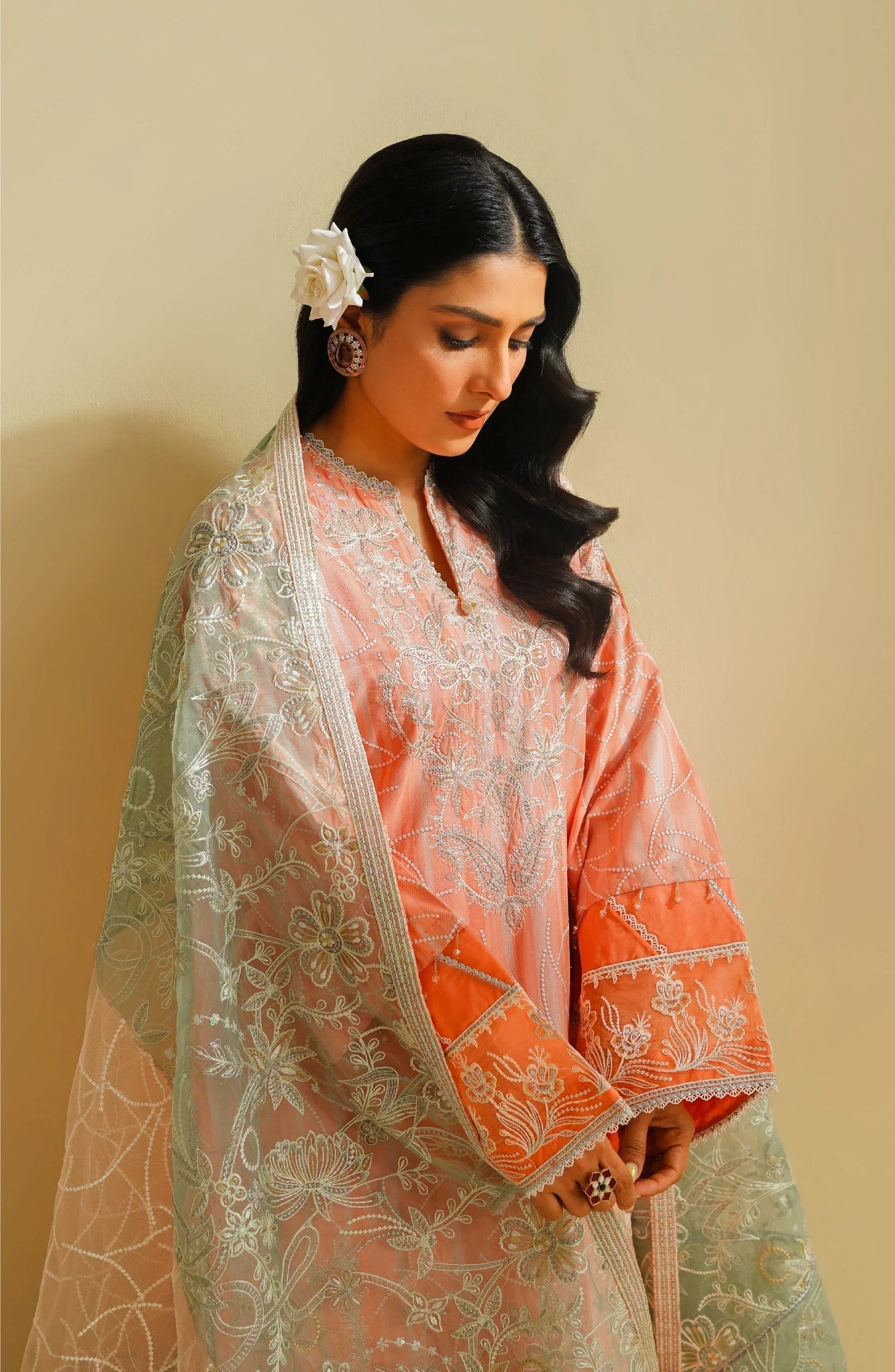 Maryum N Maria | Eid Luxury Lawn 24 | Aiza - Aqsa Fabrics