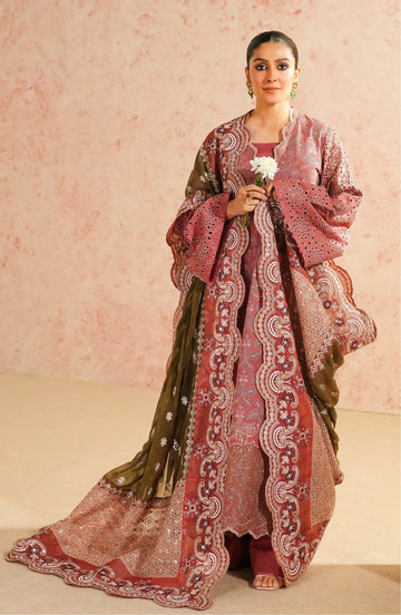 Maryum N Maria | Eid Luxury Lawn 24 | Roshan - Aqsa Fabrics
