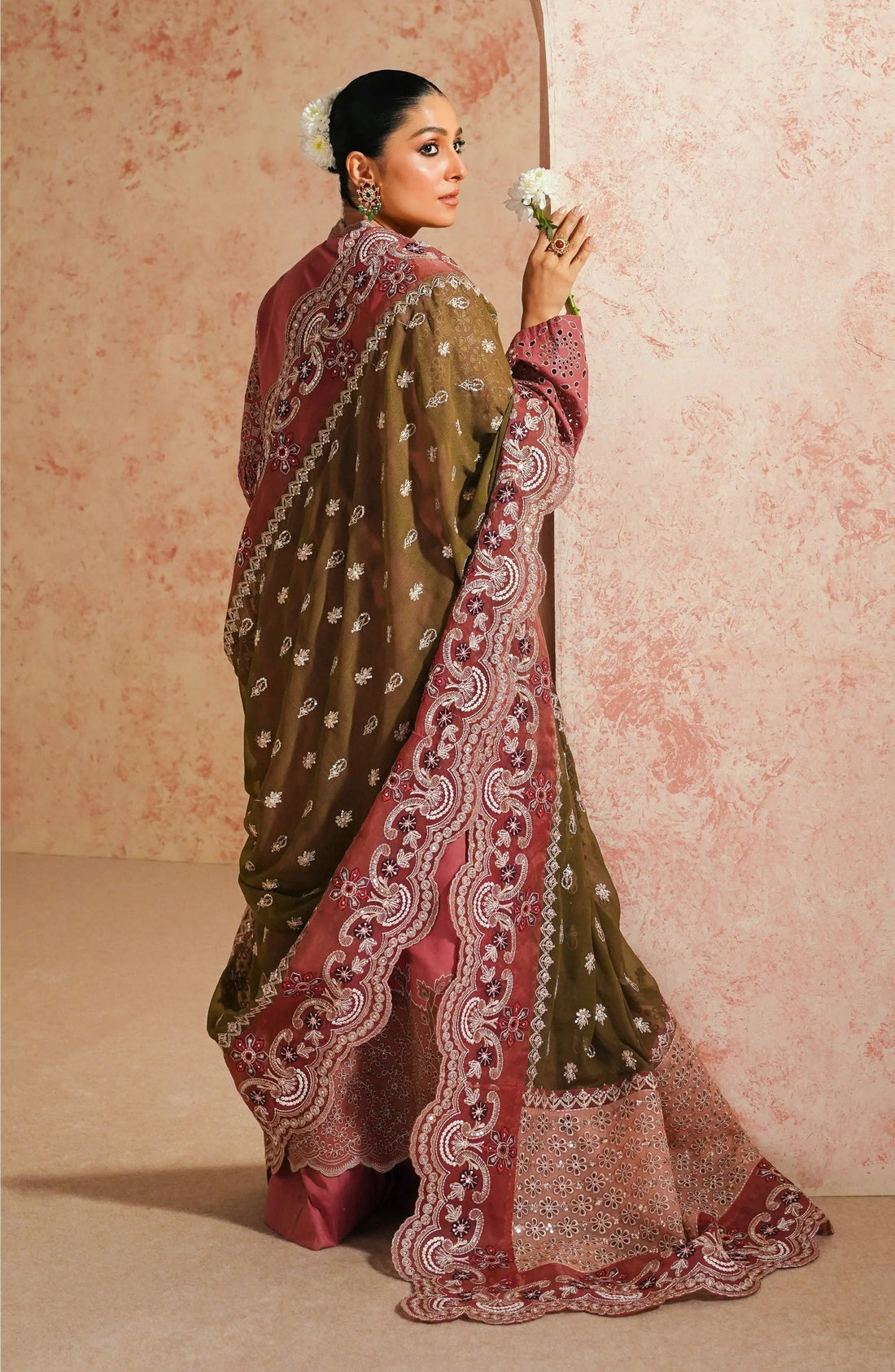 Maryum N Maria | Eid Luxury Lawn 24 | Roshan - Aqsa Fabrics