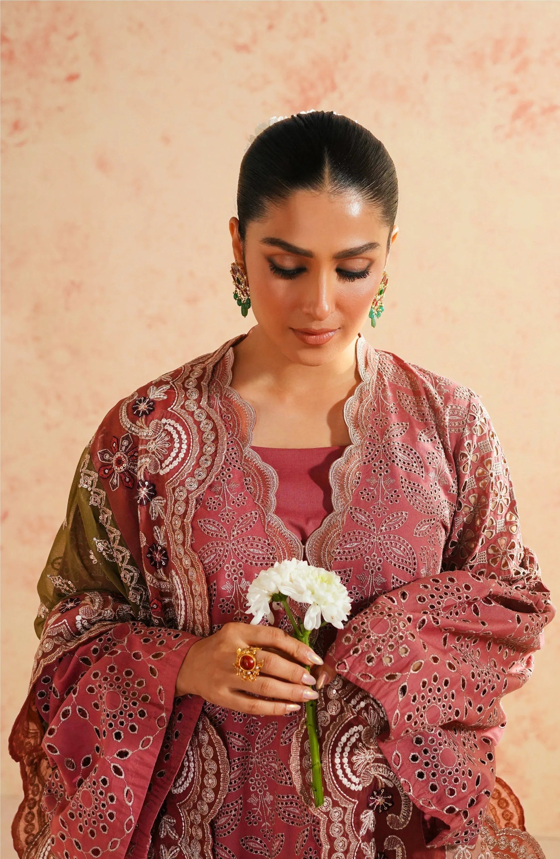 Maryum N Maria | Eid Luxury Lawn 24 | Roshan - Aqsa Fabrics