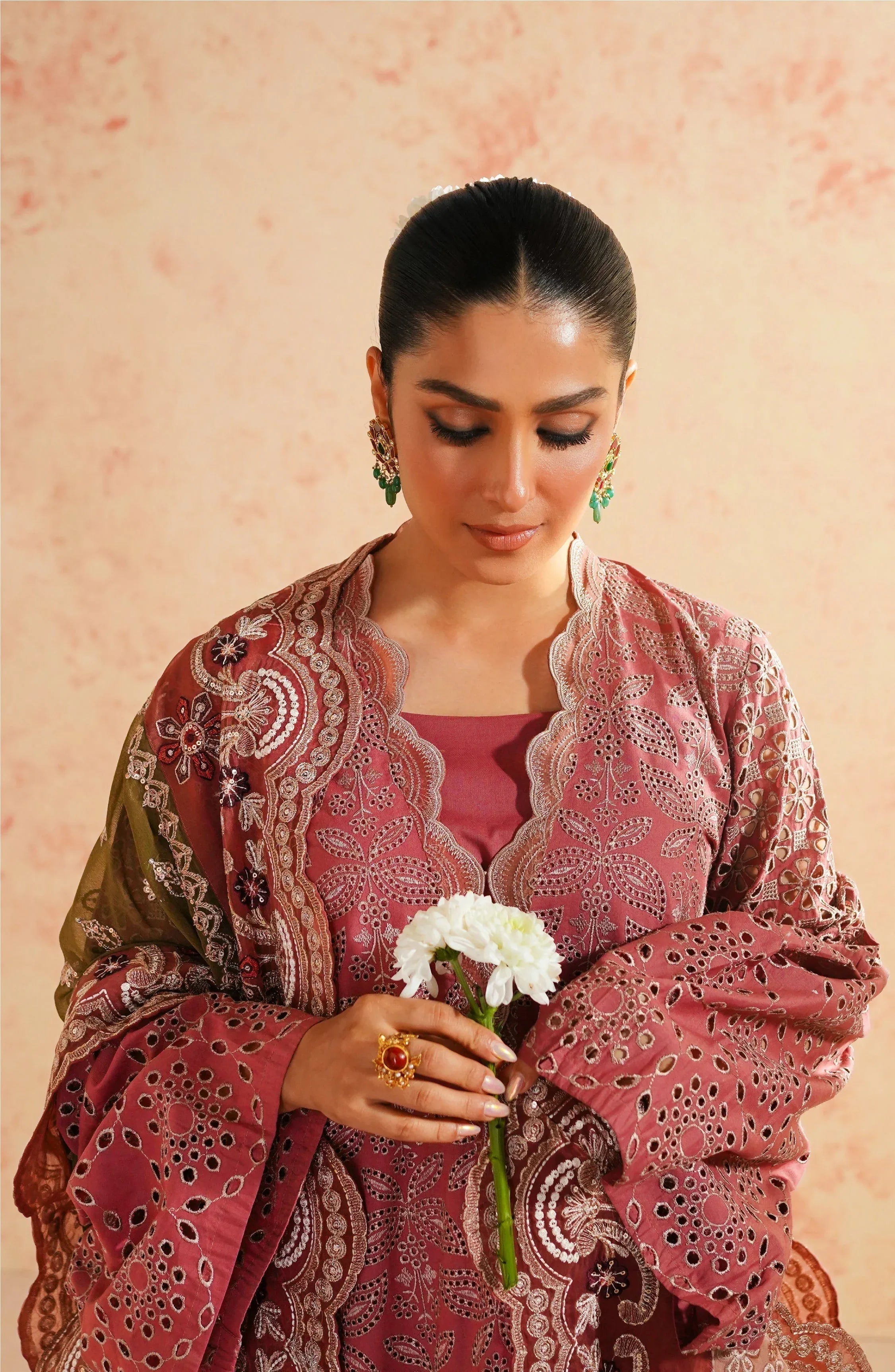 Maryum N Maria | Eid Luxury Lawn 24 | Roshan - Aqsa Fabrics