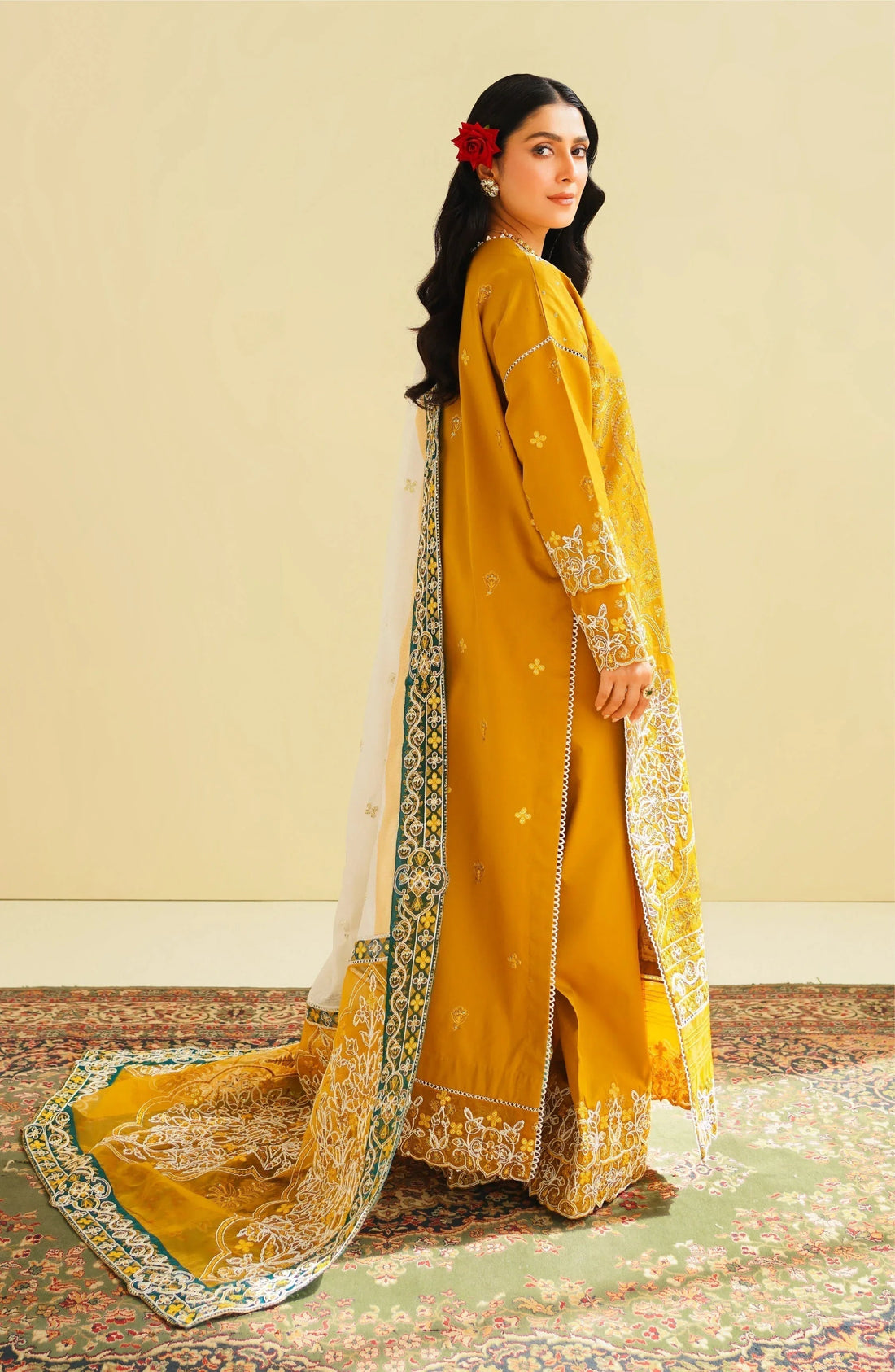 Maryum N Maria | Eid Luxury Lawn 24 | Sarah - Aqsa Fabrics