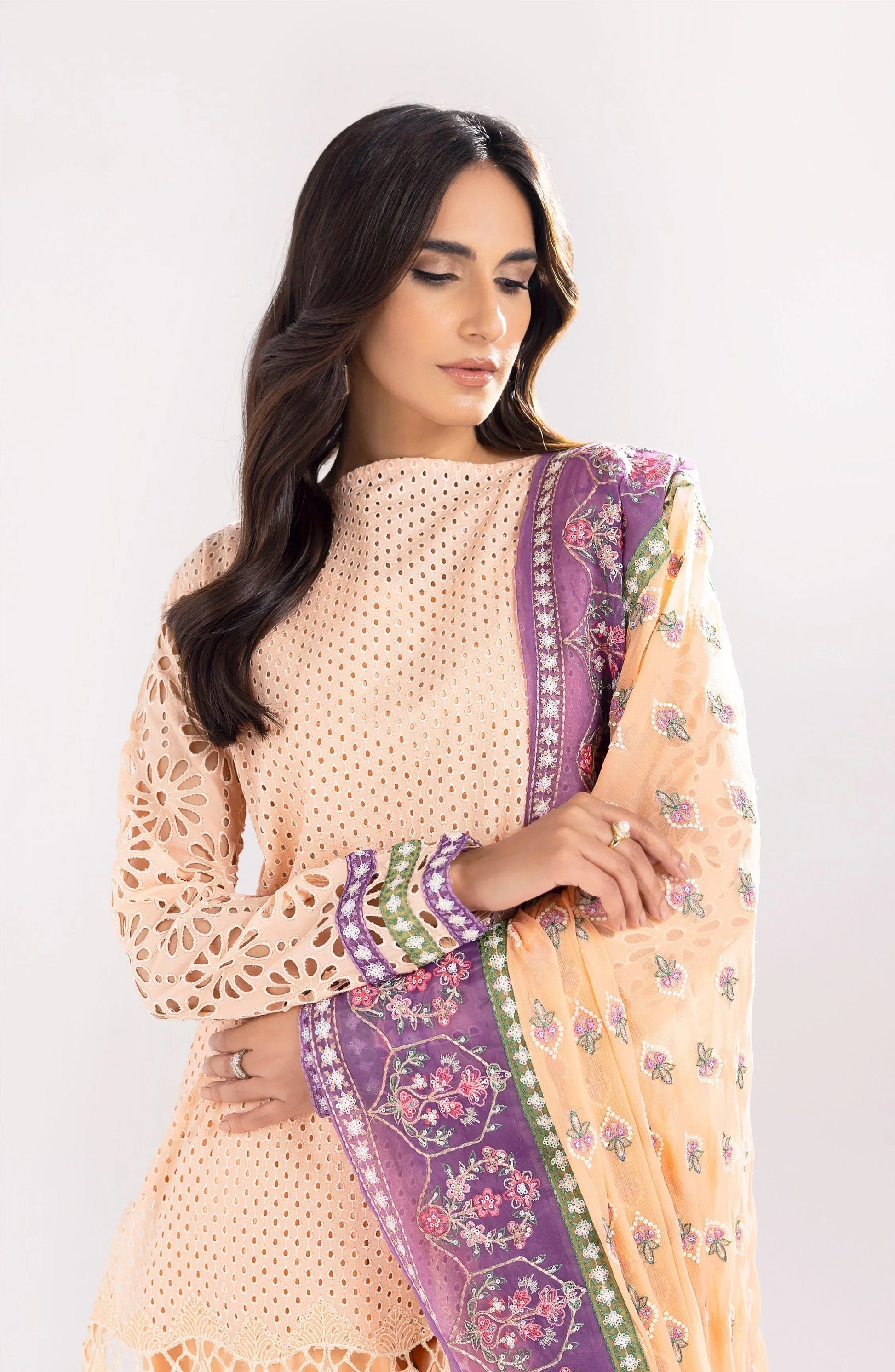 Maryum N Maria | Eid Luxury Lawn 24 | Roheen - Aqsa Fabrics