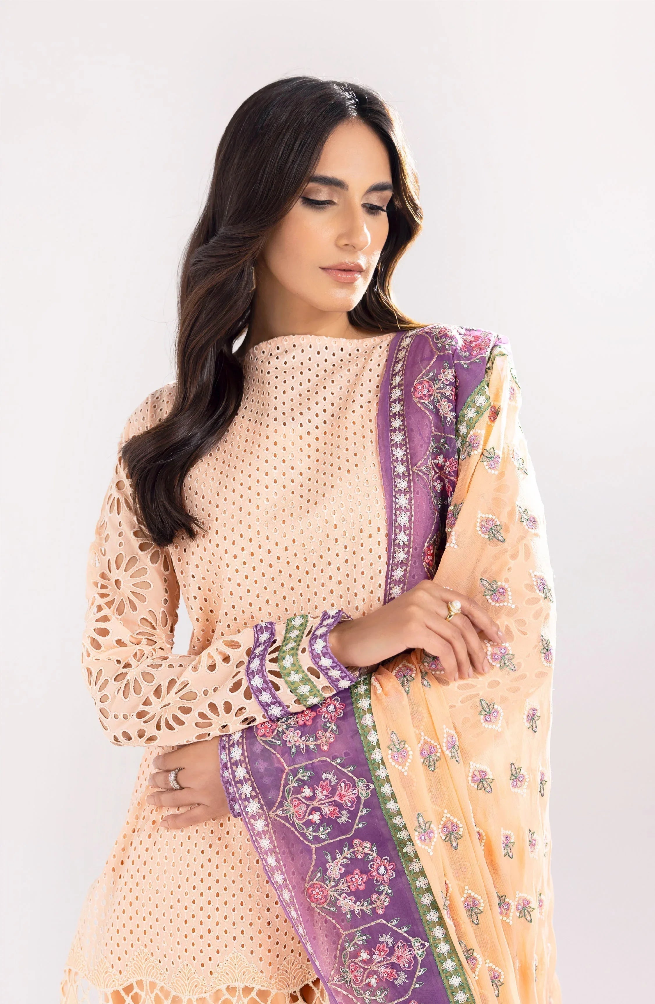 Maryum N Maria | Eid Luxury Lawn 24 | Roheen - Aqsa Fabrics