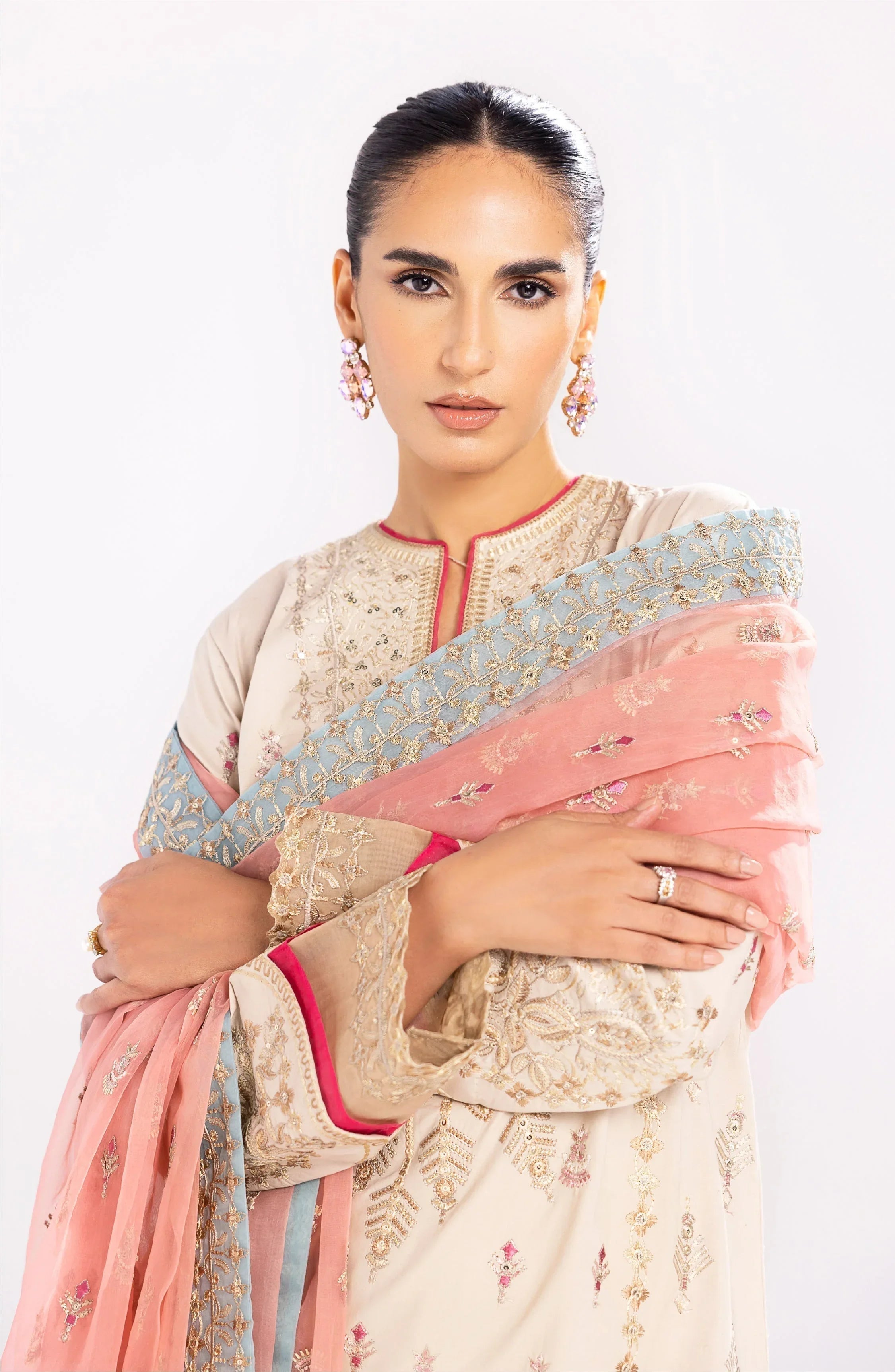 Maryum N Maria | Eid Luxury Lawn 24 | Alizeh - Aqsa Fabrics