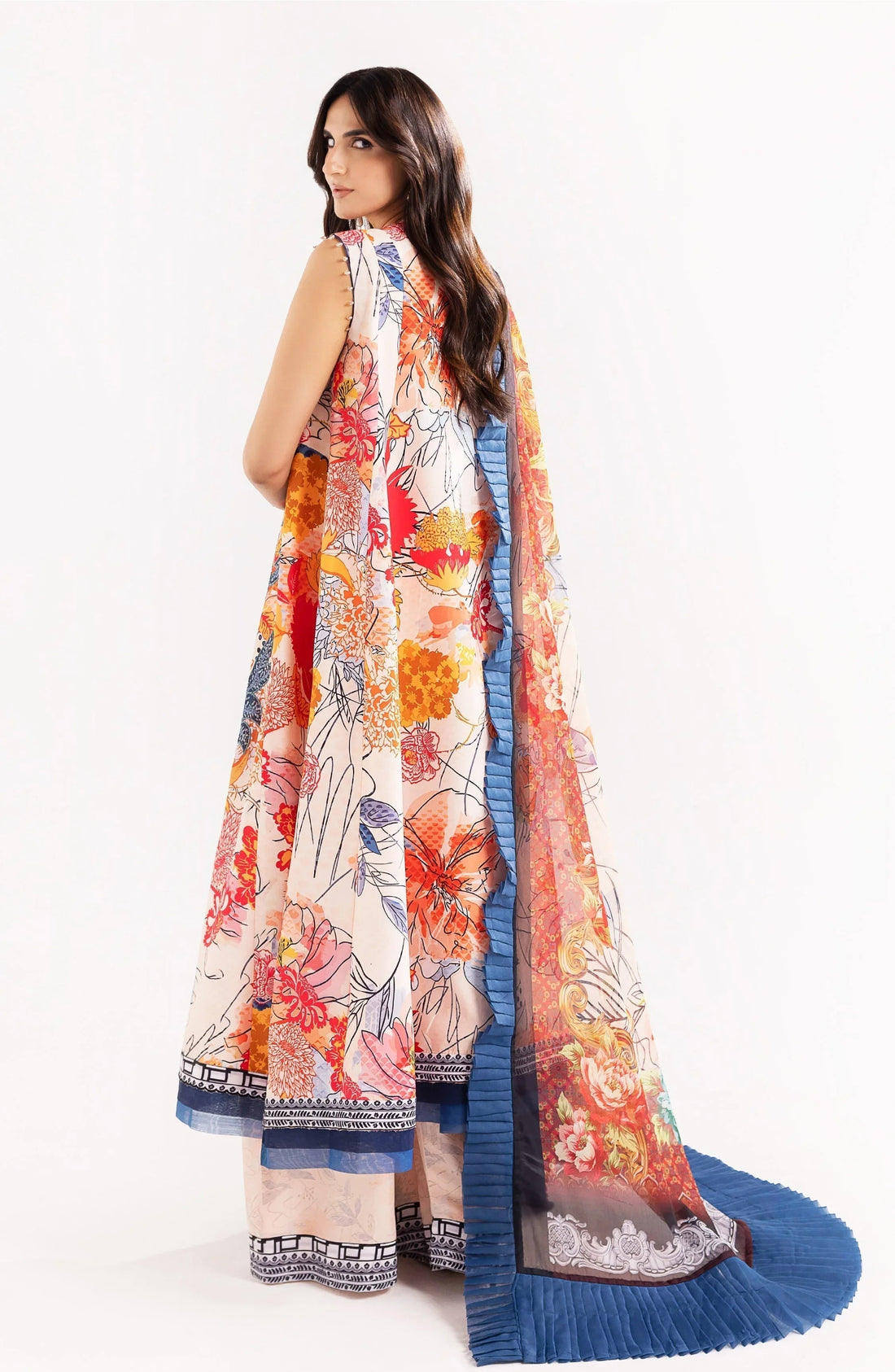 Maryum N Maria | Eid Luxury Lawn 24 | Shafaq - Aqsa Fabrics