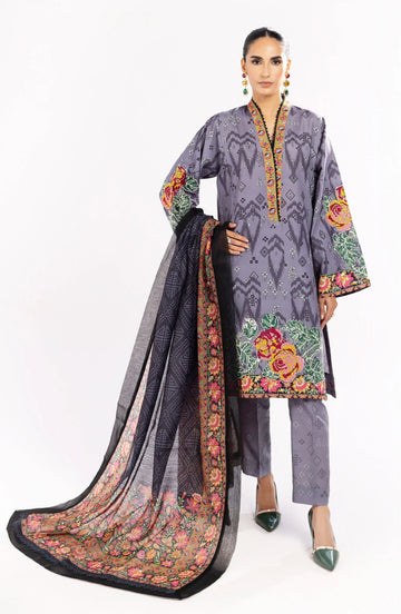 Maryum N Maria | Eid Luxury Lawn 24 | Nazm - Aqsa Fabrics
